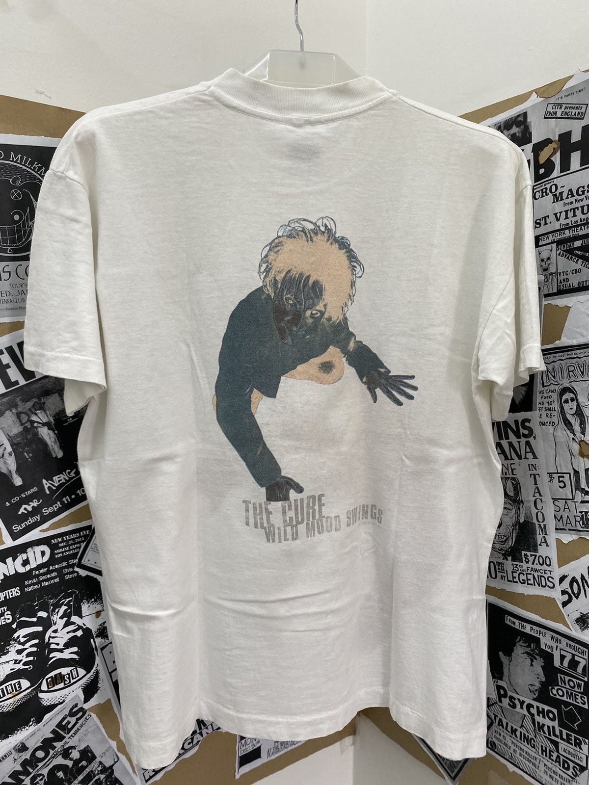 Band Tees × The Cure × Vintage Vintage Rare The Cure Band Shirt Size US L / EU 52-54 / 3 - 10 Thumbnail