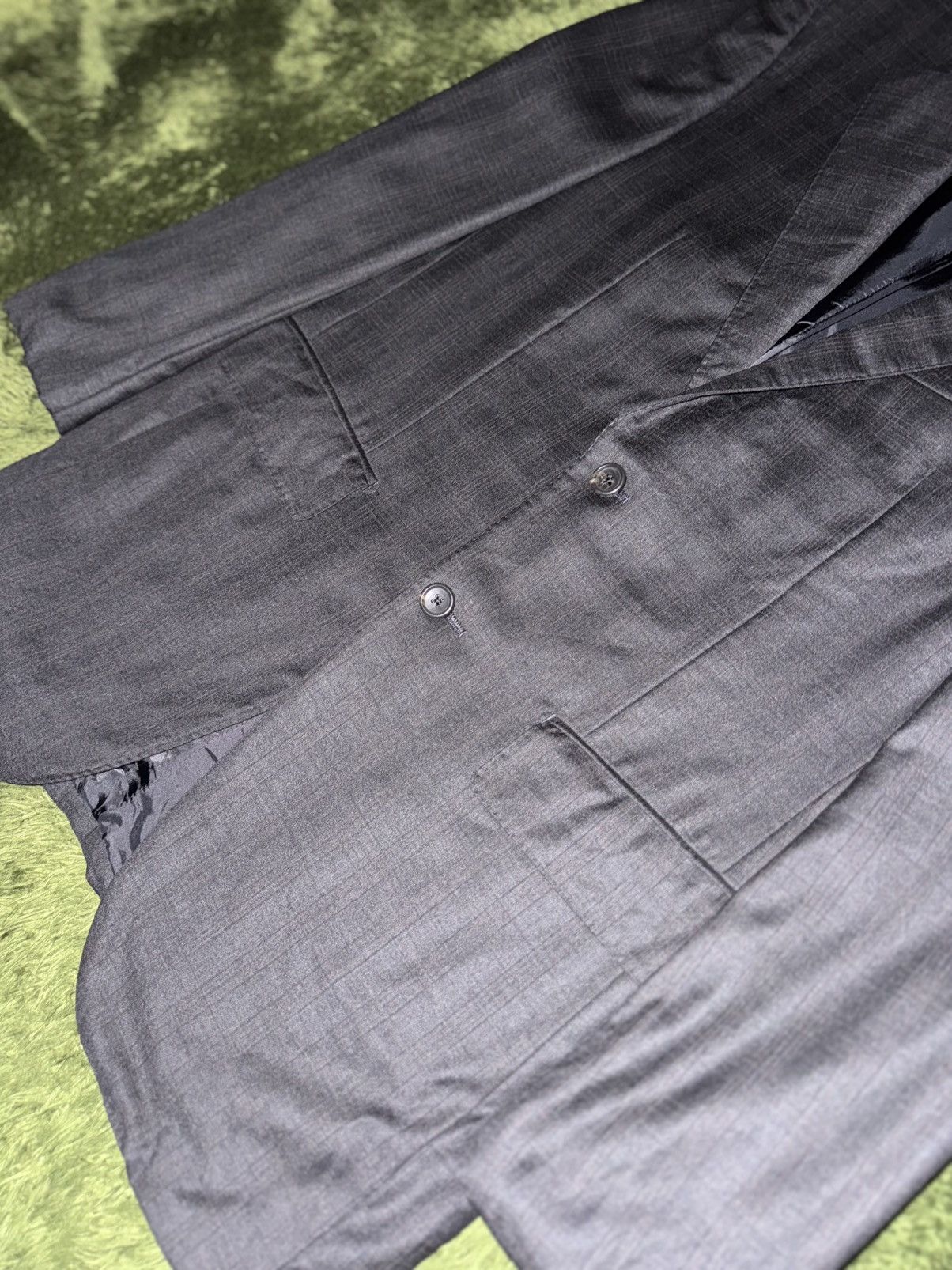 Loro Piana Loro Piana Fabric D’urban Order-Made Check Blazer Size 42R - 3 Thumbnail