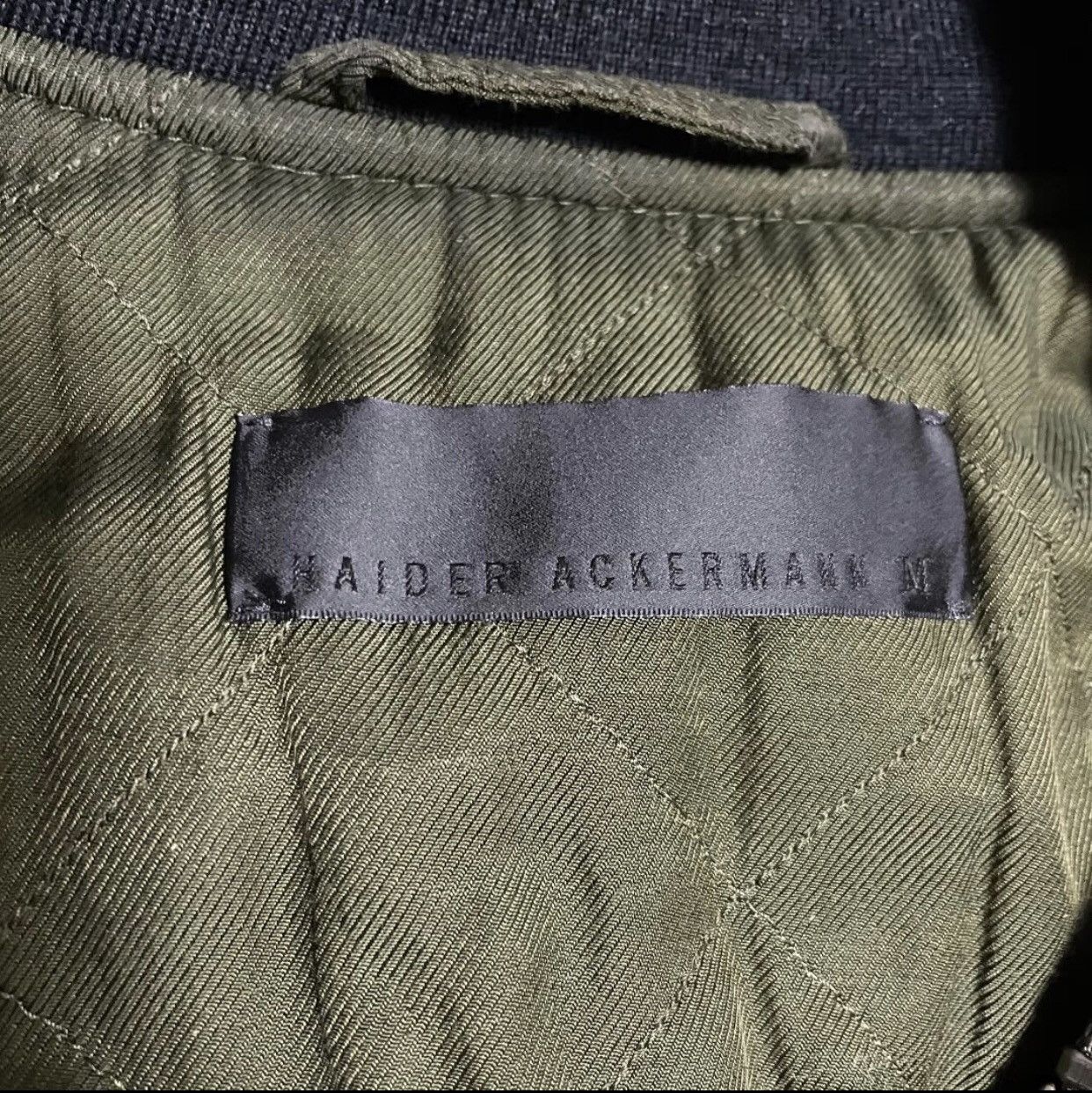 Haider Ackermann HAIDER ACKERMANN Men's FW'16 MA-1 BOMBER JACKET Size US M / EU 48-50 / 2 - 4 Thumbnail