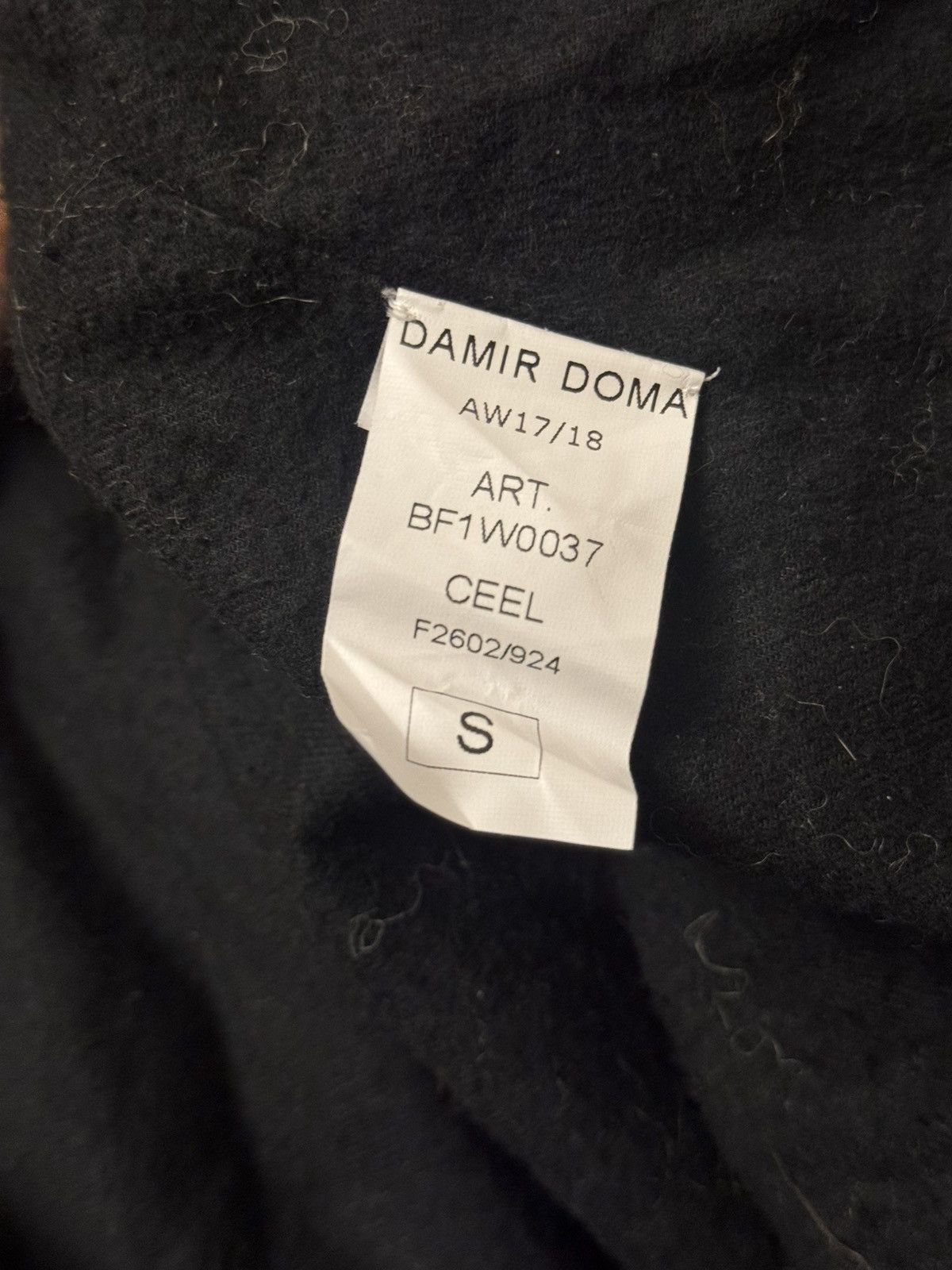 Damir Doma damir doma runway fw17 long wool coat S WO Size S / US 4 / IT 40 - 3 Thumbnail