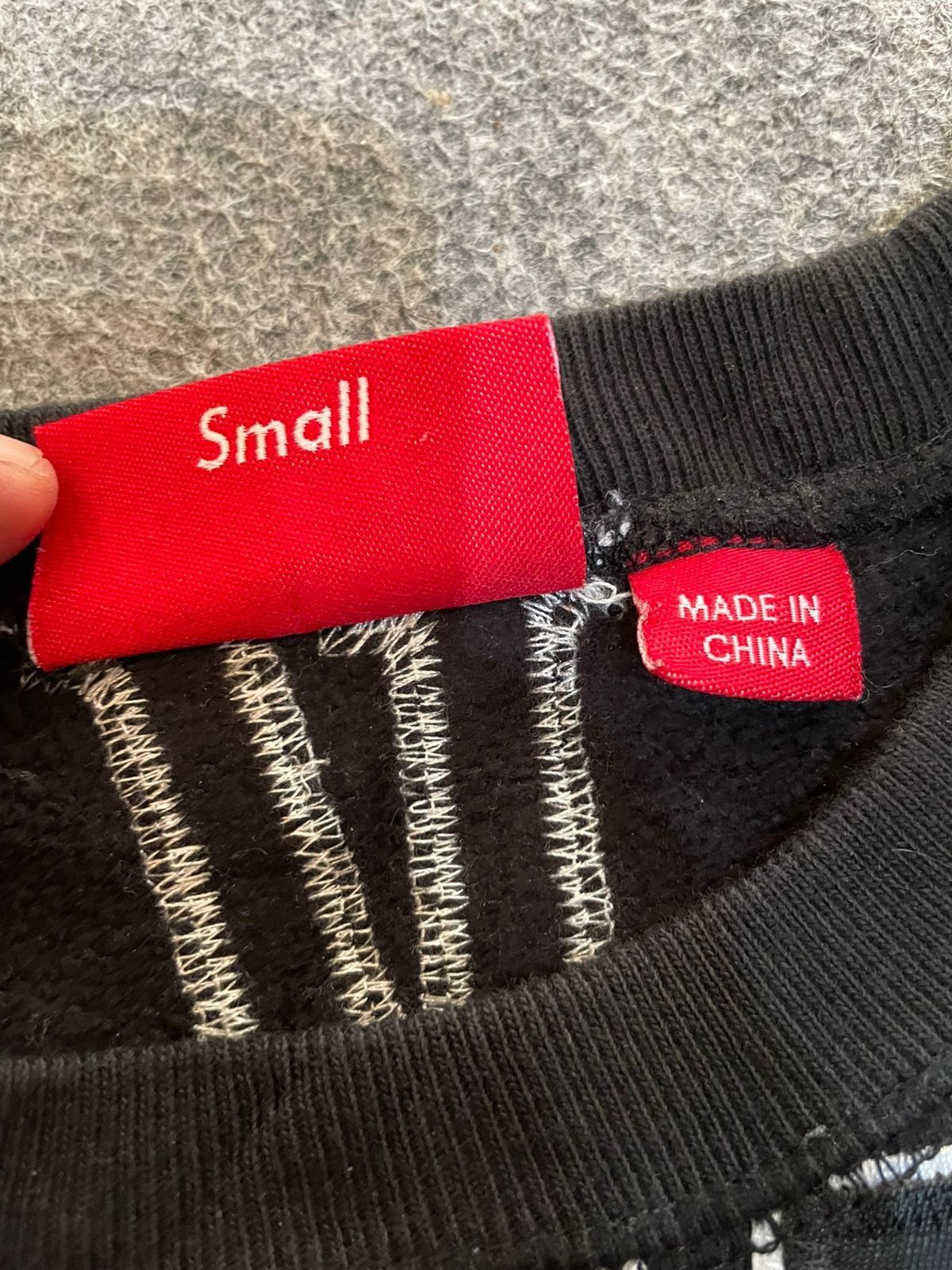 Supreme CREWNECK SUPREME MULTI ARC BLACK FULL EMBROIDERY RARE Size US S / EU 44-46 / 1 - 5 Thumbnail