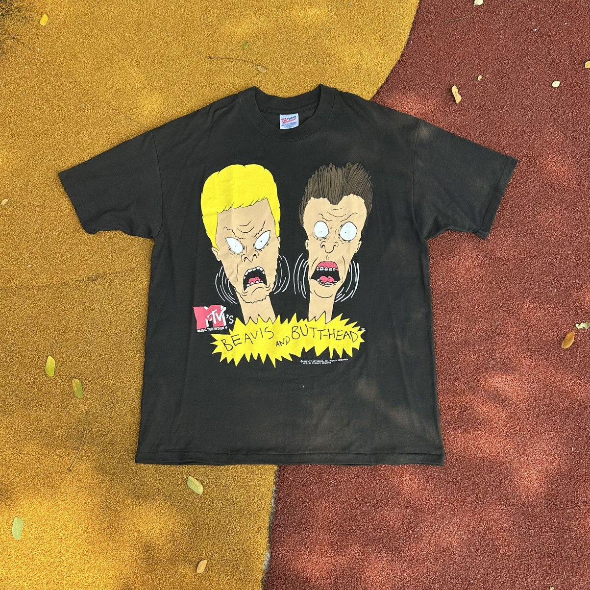 Band Tees Beavis snd butt-head 1993 vintage mtv Size US XL / EU 56 / 4 - 6 Thumbnail