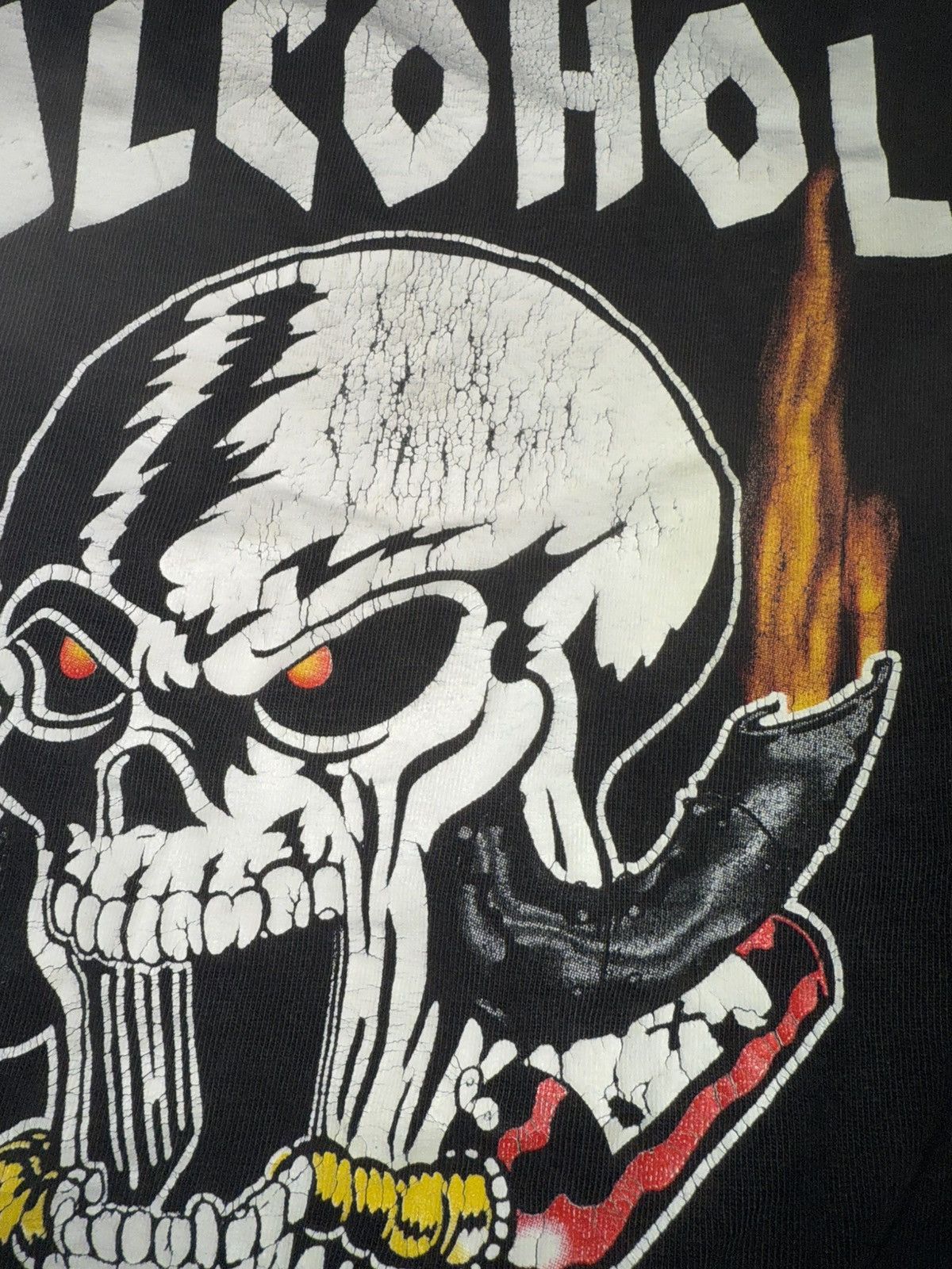 Vintage Vintage 2000s WWF Stone Cold Alcohol Fueled 2001 T-Shirt Size US XXL / EU 58 / 5 - 12 Thumbnail