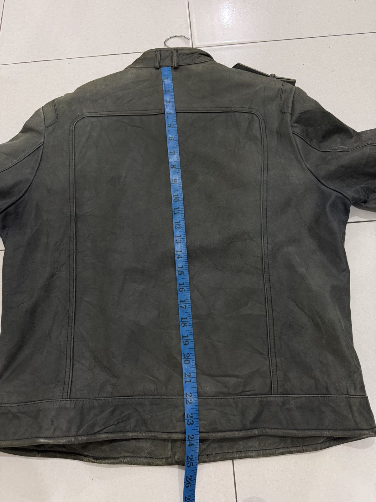 Caruso VTG CARUSO M65 Leather Jacket Size US L / EU 52-54 / 3 - 20 Thumbnail