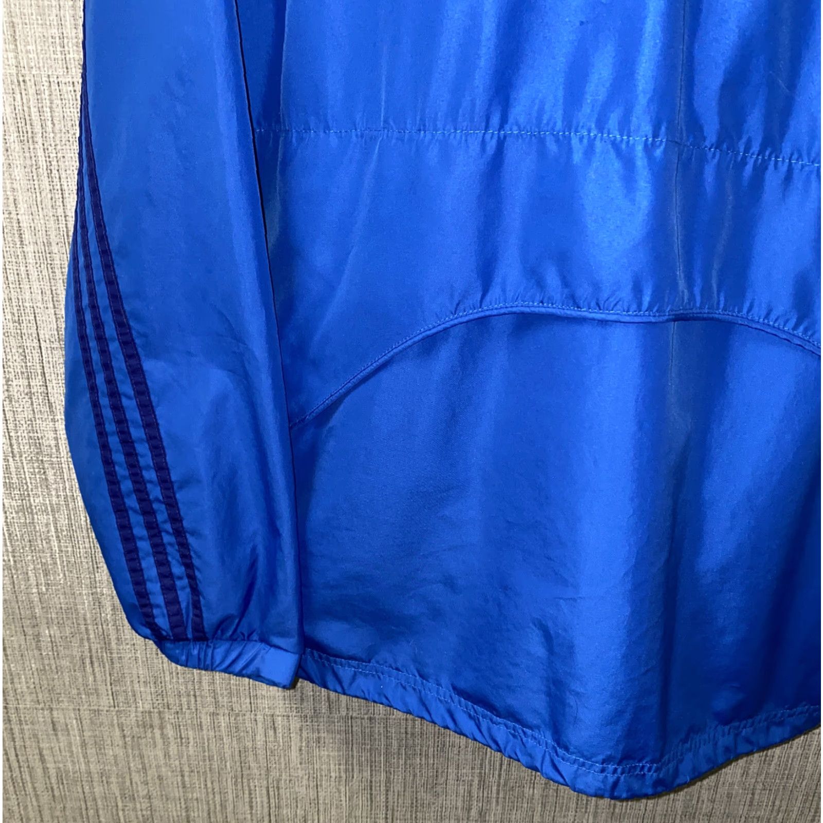 Adidas Adidas Mens Jacket Blue Polyester 1/2 Snap Pullover Size L Mens Blue Polyester 1/2 Snap Button Pullover Jacket L Size US L / EU 52-54 / 3 - 5 Thumbnail