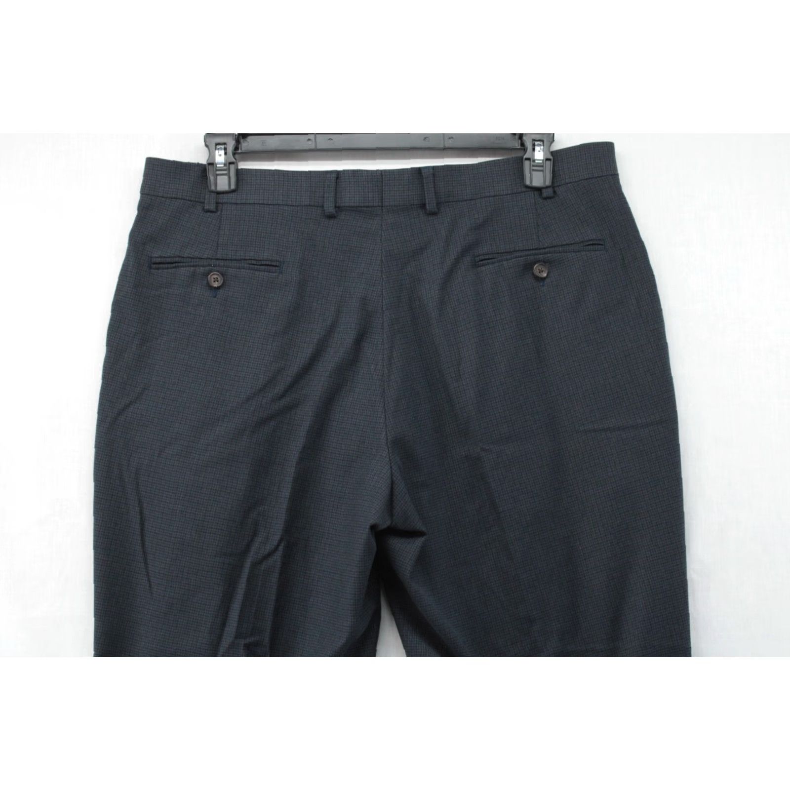 Ralph Lauren Ralph Lauren Pants Men’s 38X30 Blue Tiny Houndstooth Pleated Cuffed Trousers Dress Pants Classic Mens 38 Blue Houndstooth Straight Size US 38 / EU 54 - 6 Thumbnail