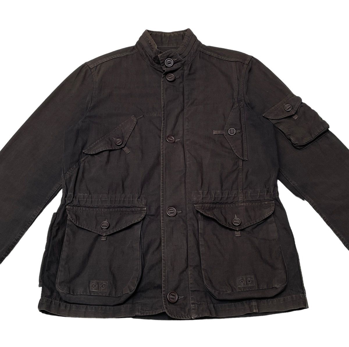 Designer × Japanese Brand × Vintage Vintage Japanese Brand Homme Military Jacket 4 Pocket 2000s Size US L / EU 52-54 / 3 - 3 Thumbnail