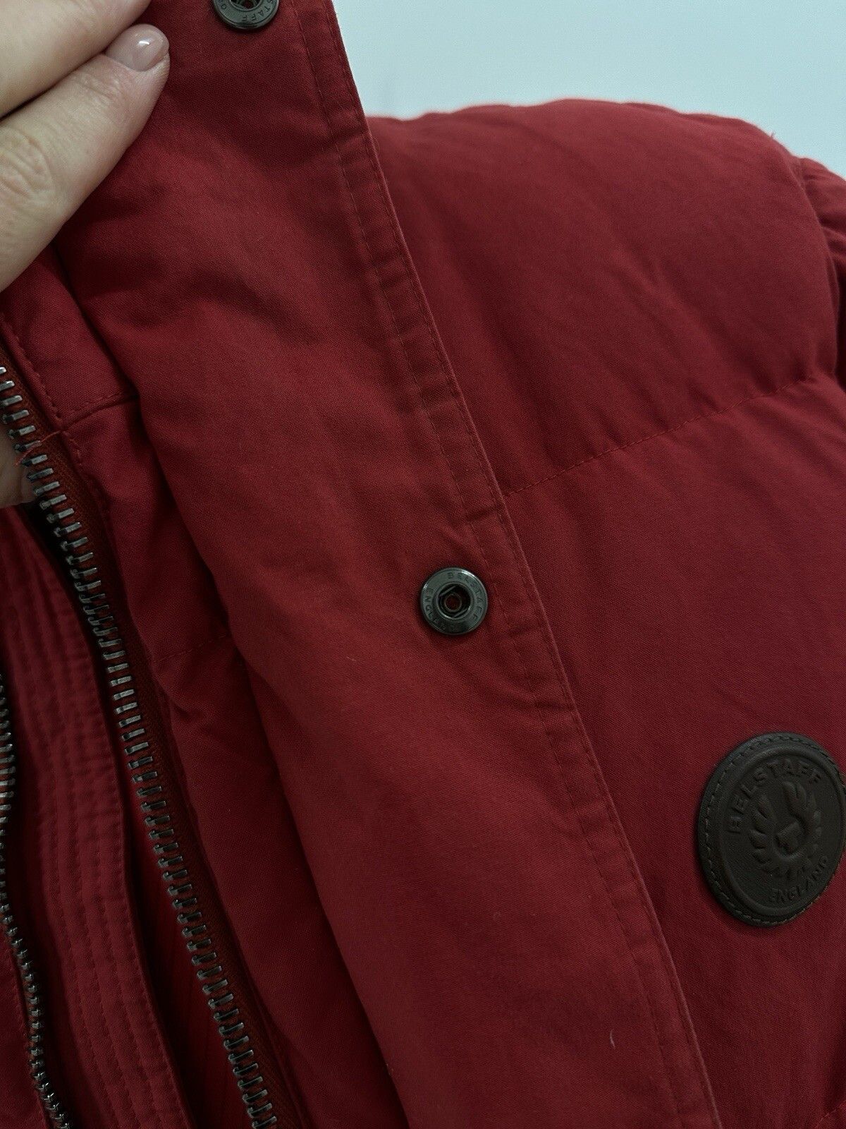 Belstaff DDP Belstaff Aviation Down Puffer Jacket Red Men Size US L / EU 52-54 / 3 - 18 Thumbnail