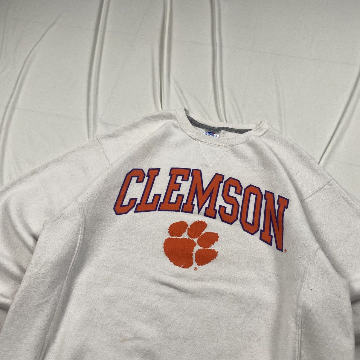 Russell Athletic Vintage y2k Clemson Crewneck Size US M / EU 48-50 / 2 - 3 Thumbnail