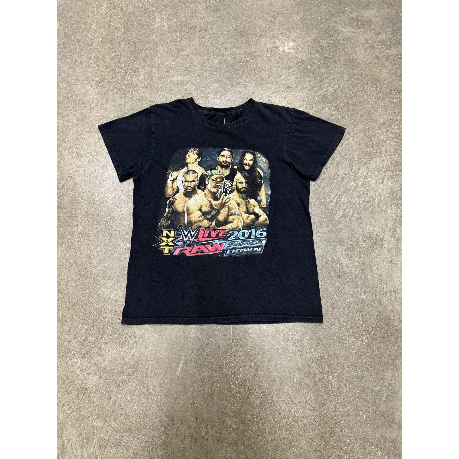 WWE 2016 WWE Vintage T-Shirt Size US M / EU 48-50 / 2 - 1 Thumbnail