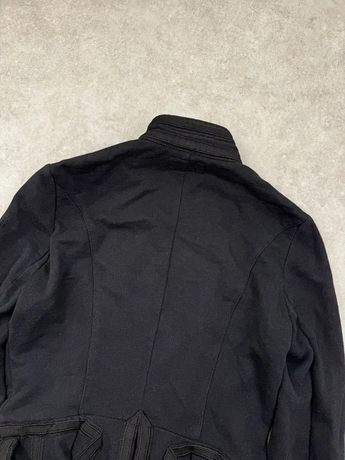 Polo Ralph Lauren 2010s Ralph Lauren Black Avant-Garde Officer Jacket Size S / US 4 / IT 40 - 6 Thumbnail
