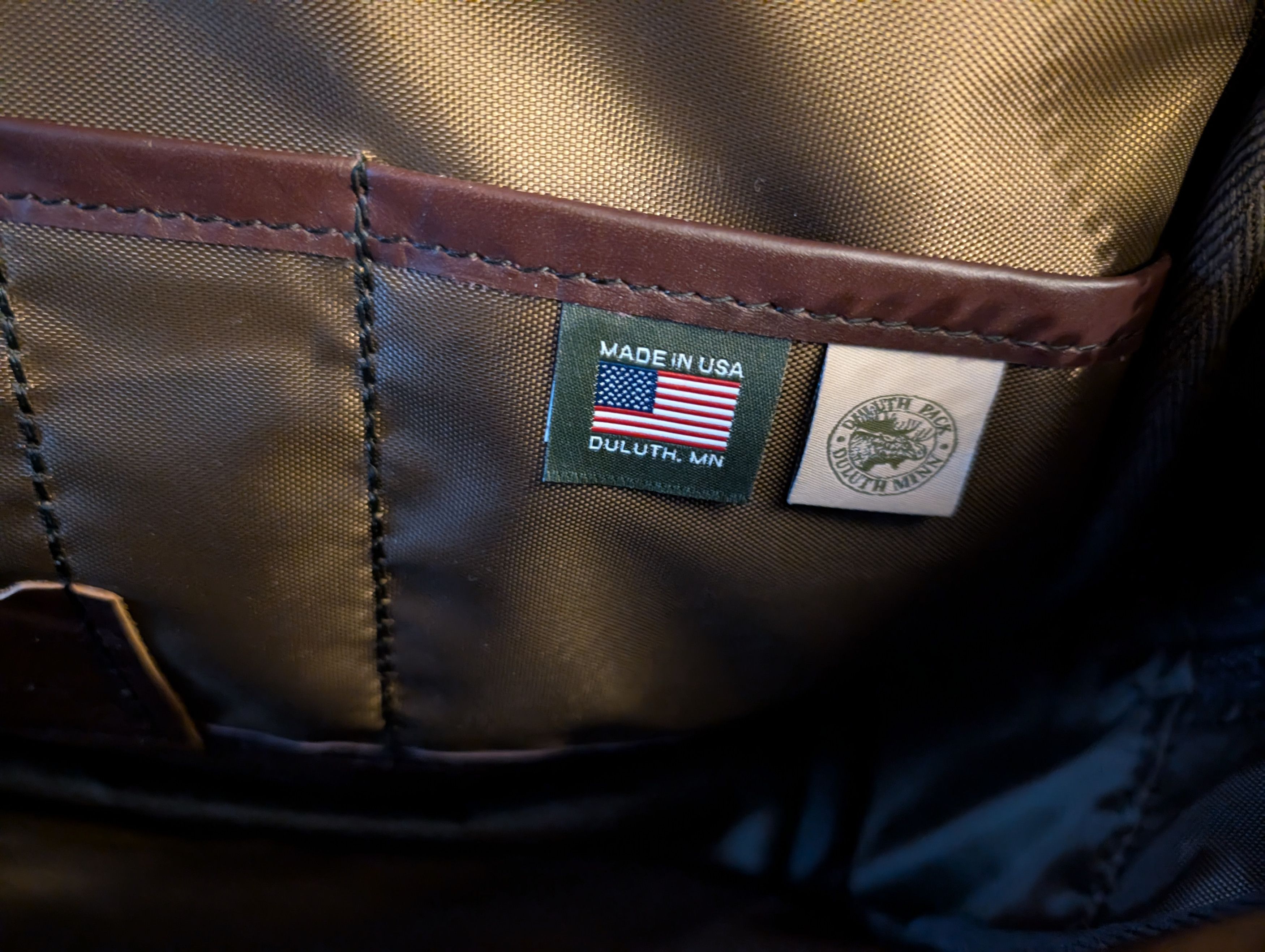 Duluth Pack Duluth Pack Leather Traveler's Briefcase Leather Made in USA Size ONE SIZE - 3 Thumbnail