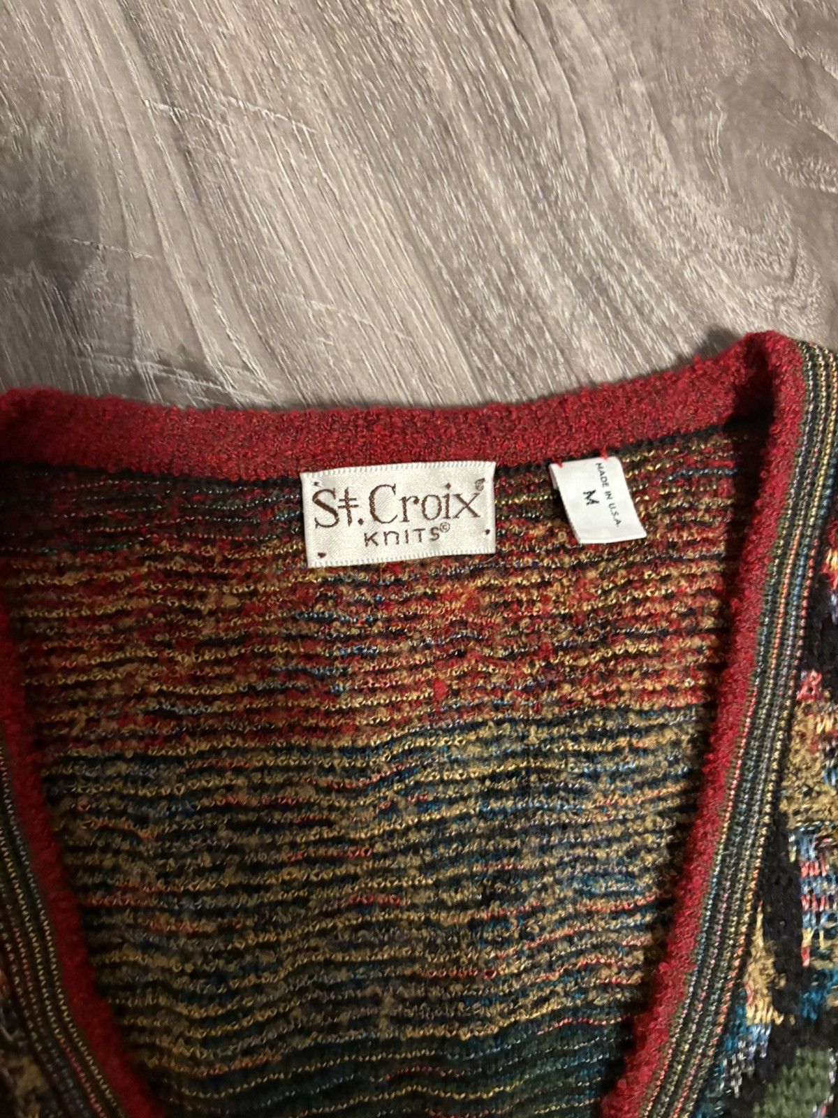 St. Croix Crazy 90’s St Croix Knits Knit Sweater Size US M / EU 48-50 / 2 - 2 Thumbnail