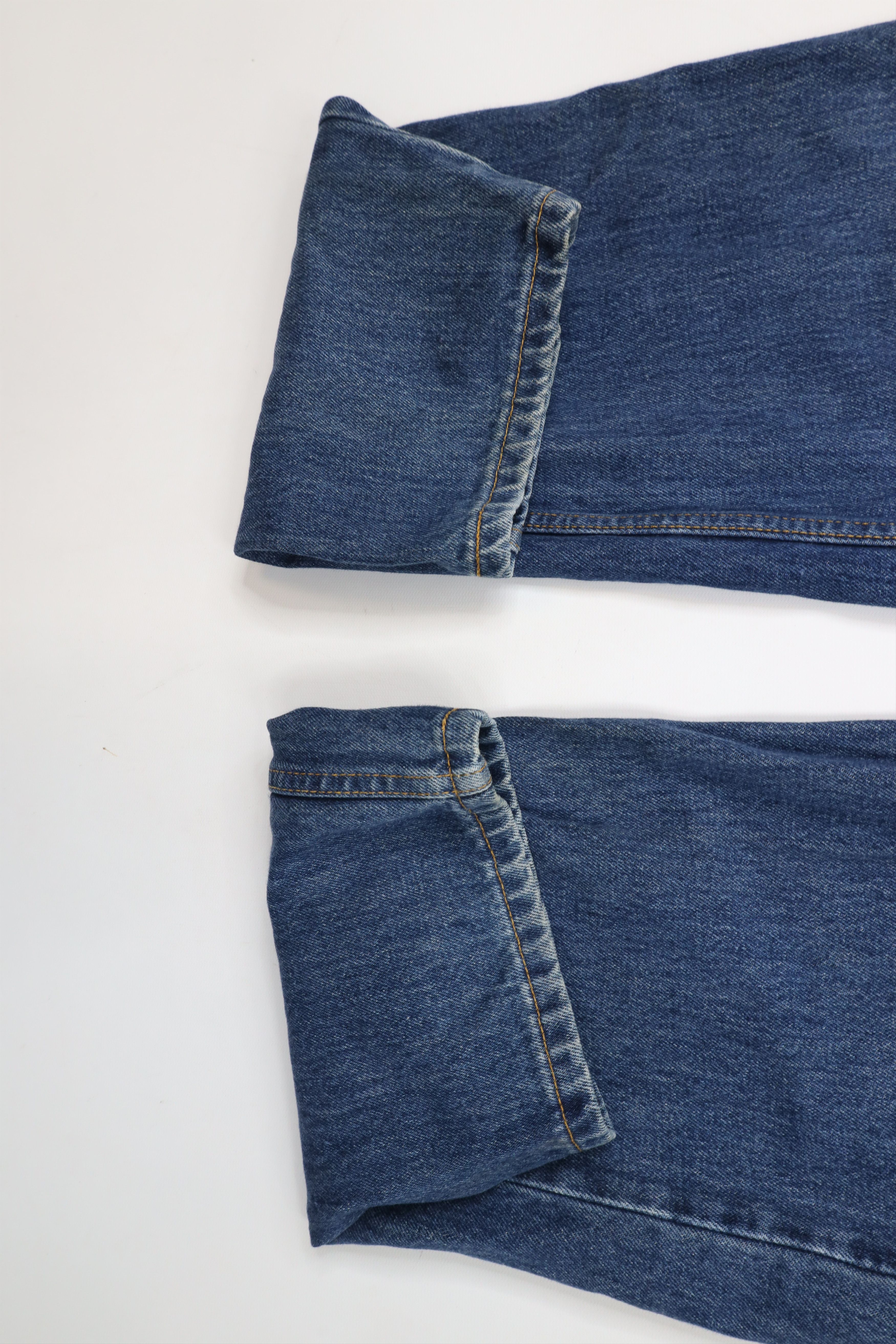 Levi's × Vintage Vintage Y2K 2002 Levis 550 Fit Denim Jeans Blue Cotton Size US 38 / EU 54 - 5 Thumbnail