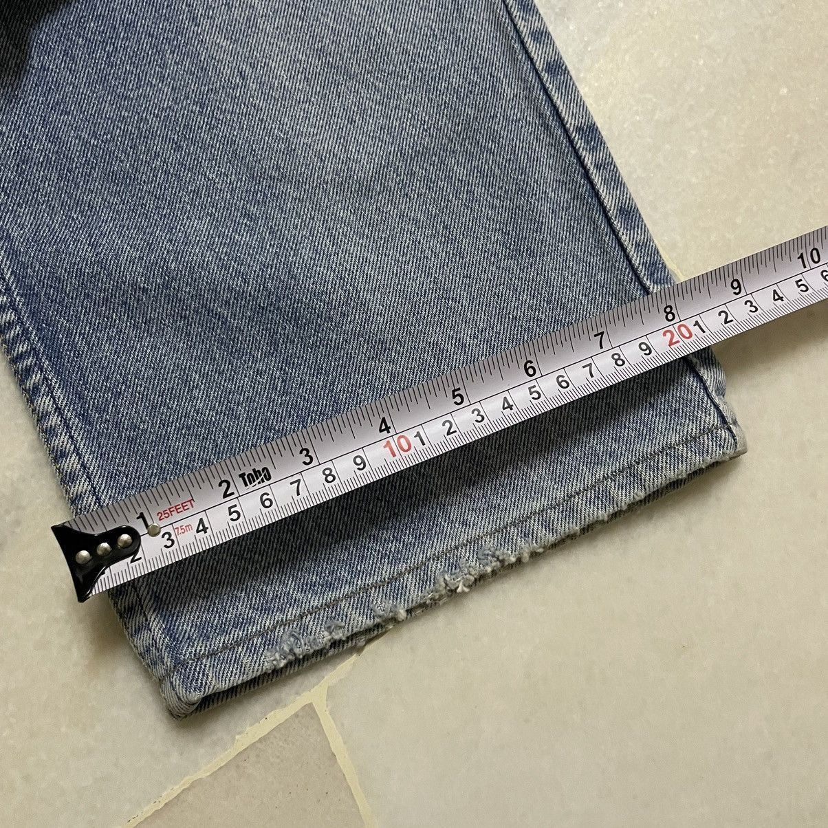 Levi's ORIGINAL BLUE DENIM LEVIS 505 LOOSE CUTTING (30×35) Size US 30 / EU 46 - 13 Thumbnail