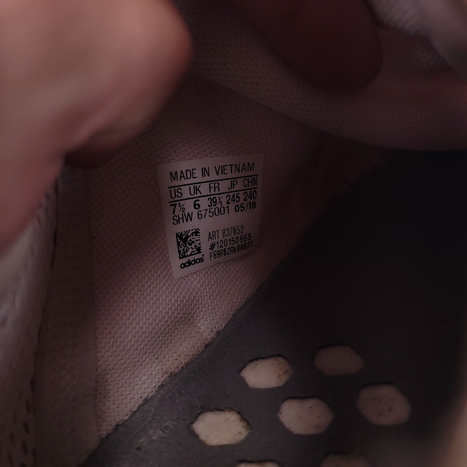 Adidas Adidas NMD R1 Athletic Shoe Women Size 7.5 B37652 Pink White Size US 7.5 / IT 37.5 - 7 Thumbnail