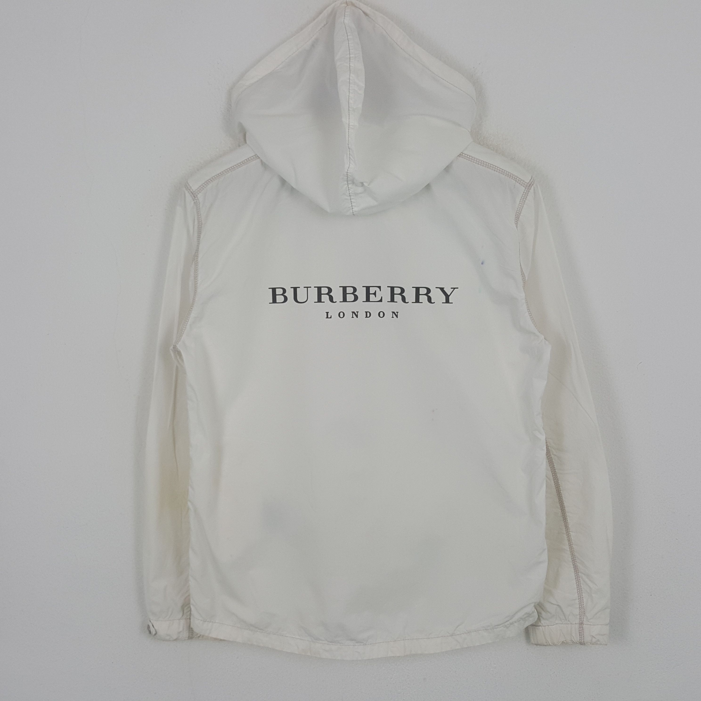 Burberry Vintage Burberry London Blue Label Custom Logo Zipper Jacket Size L / US 10 / IT 46 - 1 Thumbnail