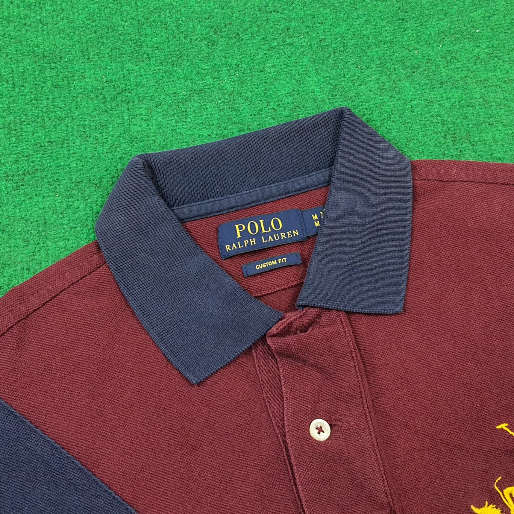 Polo Ralph Lauren × Vintage Vintage Polo Ralph Lauren Designer Polo Shirt Size US L / EU 52-54 / 3 - 4 Thumbnail
