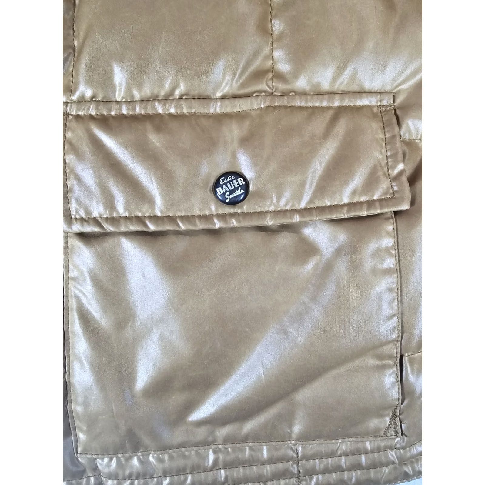 Eddie Bauer Eddie Bauer EB 550 Lightweight Premium Goose Down Insulated Puffer Jacket Size S Gold Mens Jacket Size US S / EU 44-46 / 1 - 5 Thumbnail