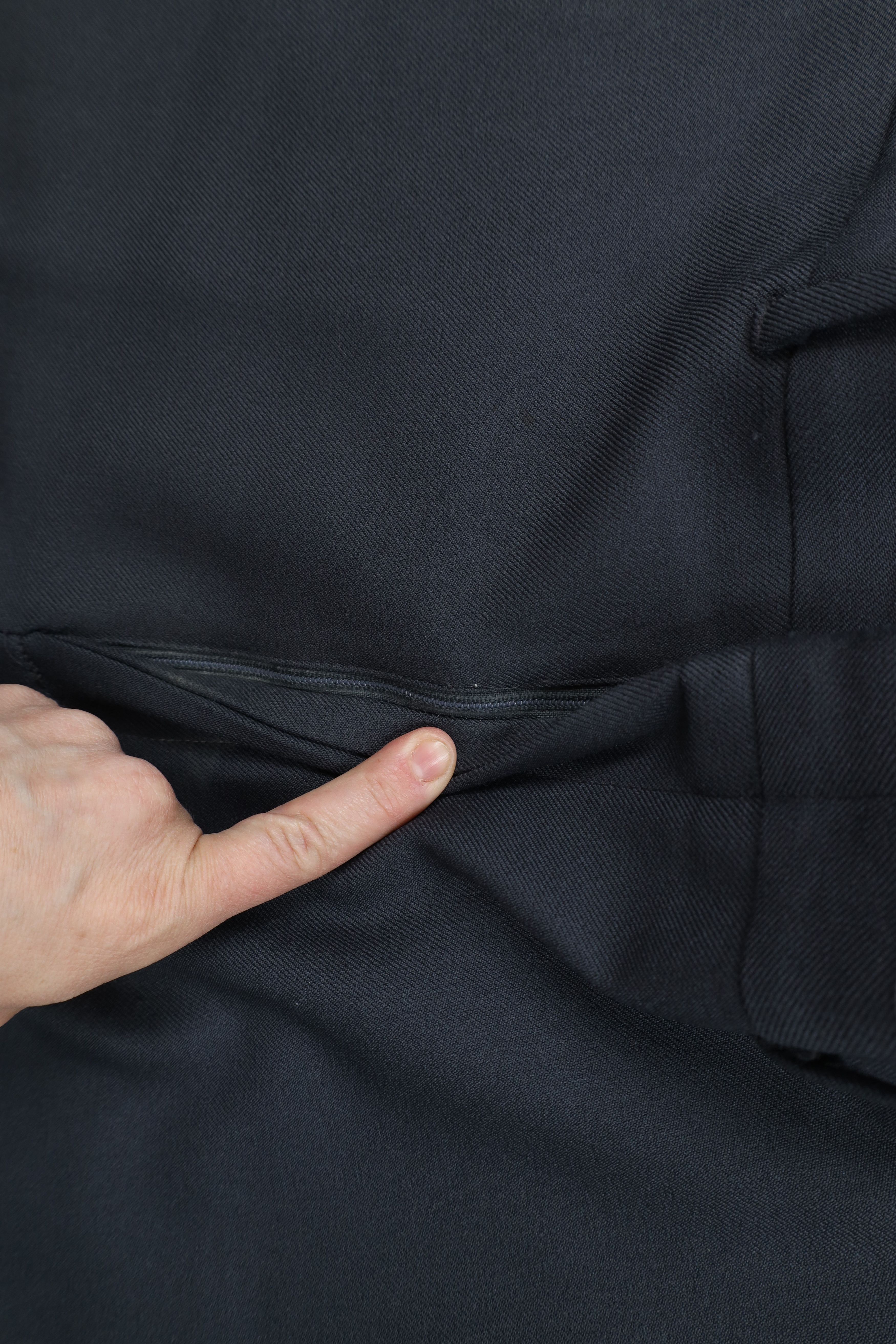 Vintage Vintage 70s Streetwear Knit Flared Wide Leg Chino Pants USA Size US 36 / EU 52 - 9 Thumbnail