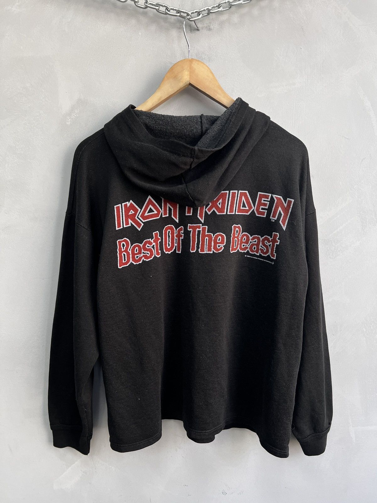Iron Maiden Iron Maiden 90s tour over print hoodie 1998 licensed Size US M / EU 48-50 / 2 - 7 Thumbnail