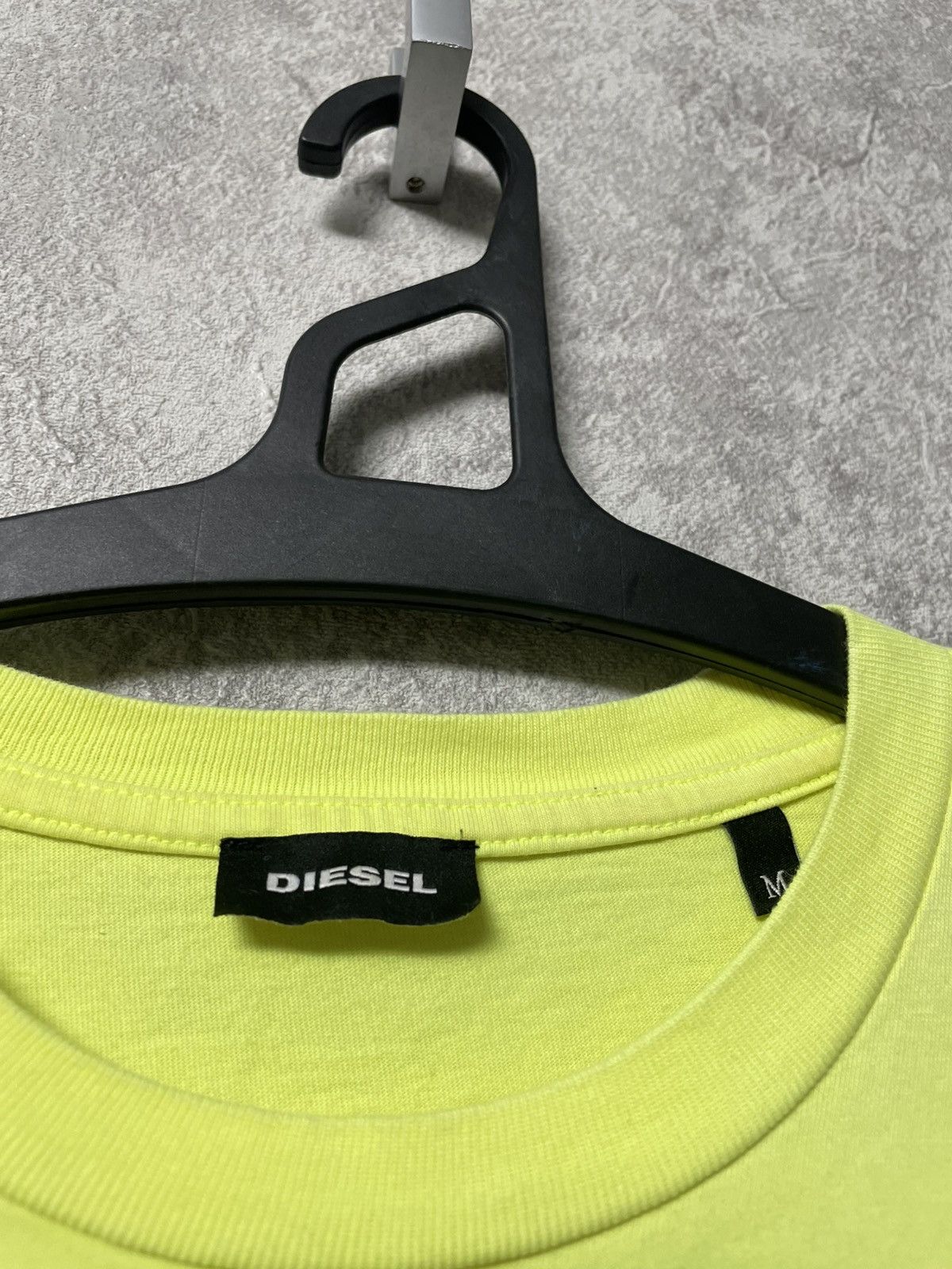 Diesel Diesel Yellow T-Shirt Dieselnation Only the Brave Size US M / EU 48-50 / 2 - 7 Thumbnail
