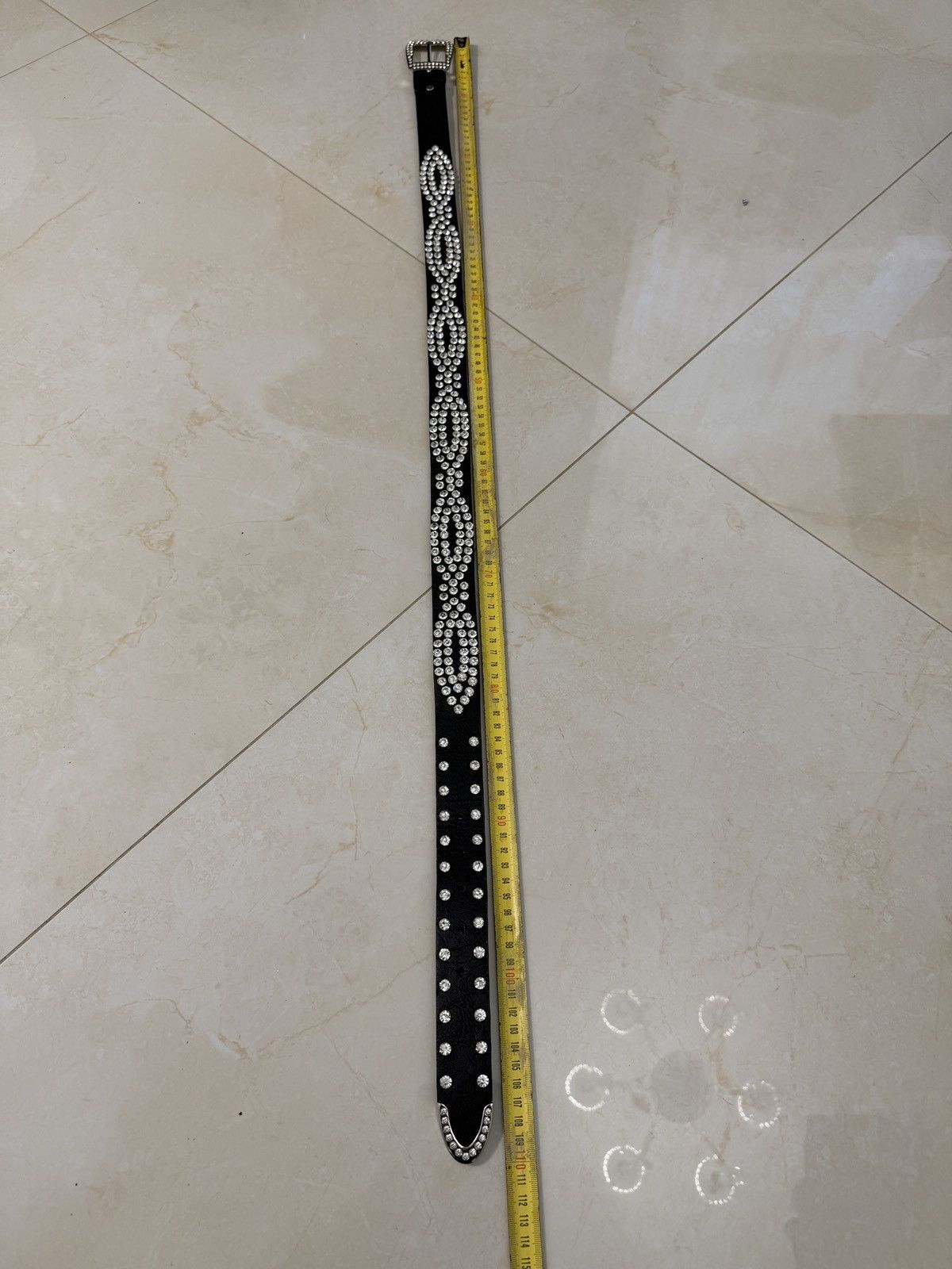 Japanese Brand Vintage Leather Japan LGB Style Punk Emo Rock Goth Y2K belt Size ONE SIZE - 6 Thumbnail