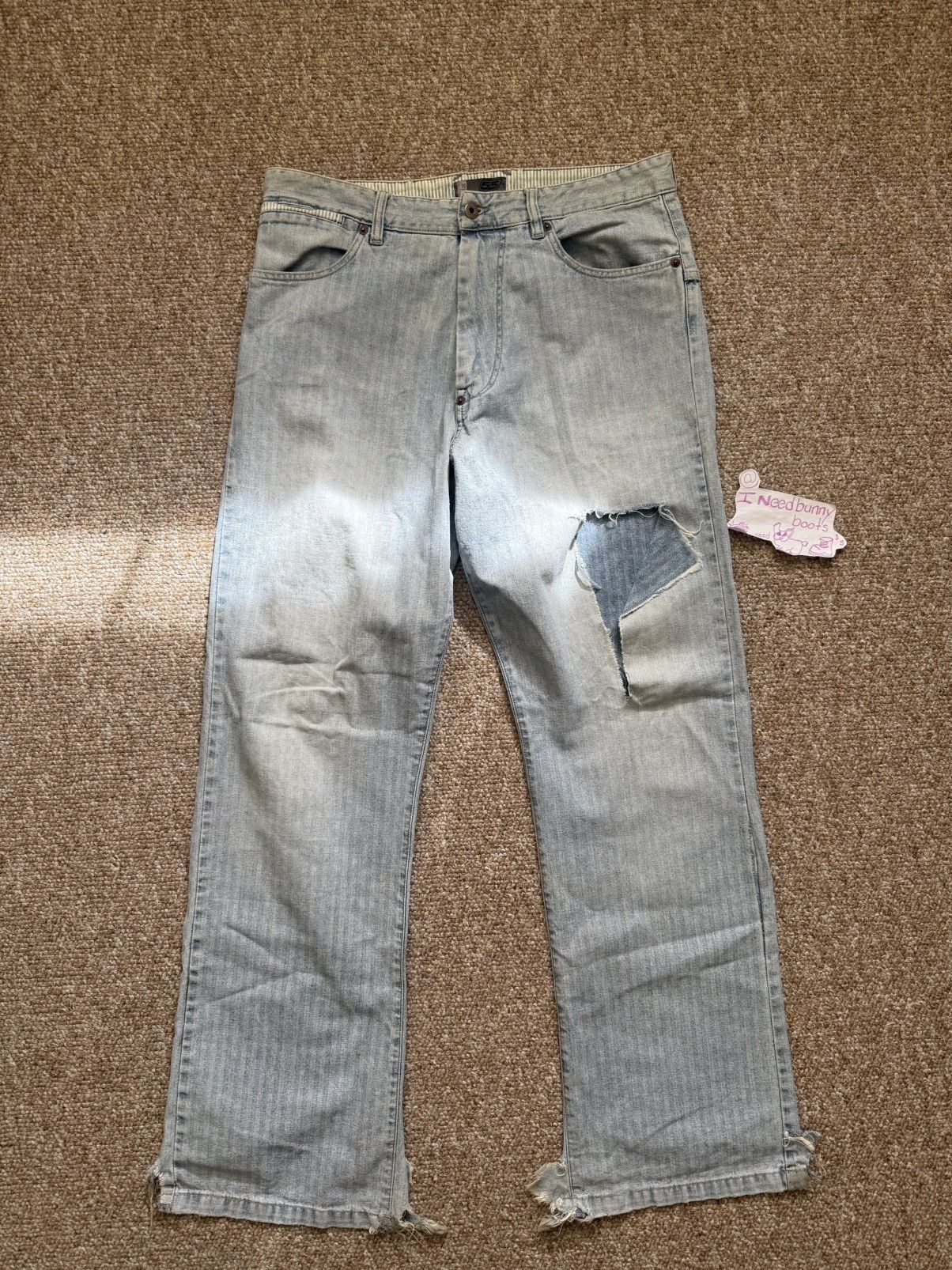 55DSL × Diesel vintage diesel light wash denim Size US 34 / EU 50 - 1 Thumbnail