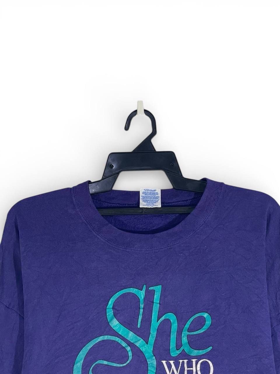 Other Vintage 90s she who must be obeyed sweatshirt jumper 2XL Size US XXL / EU 58 / 5 - 2 Thumbnail