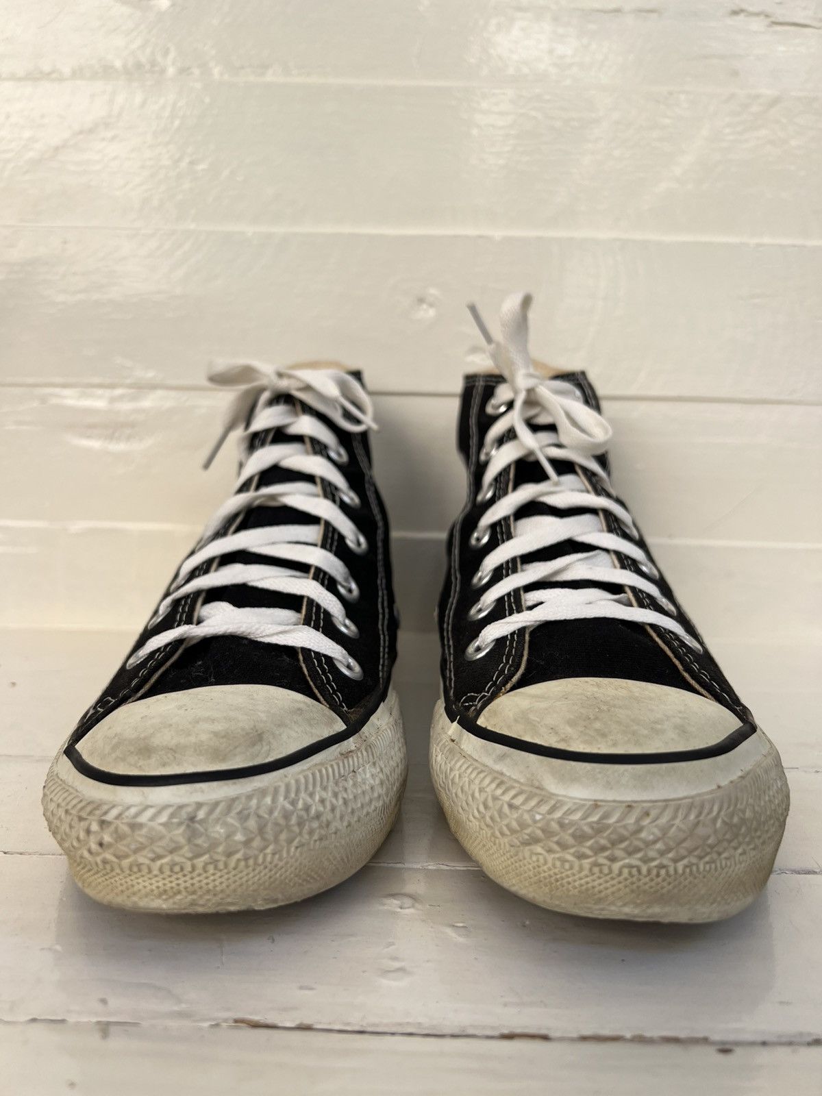 Converse Vintage Converse Black Chuck Taylor All Star High Top Size US 6 / EU 39 - 2 Thumbnail