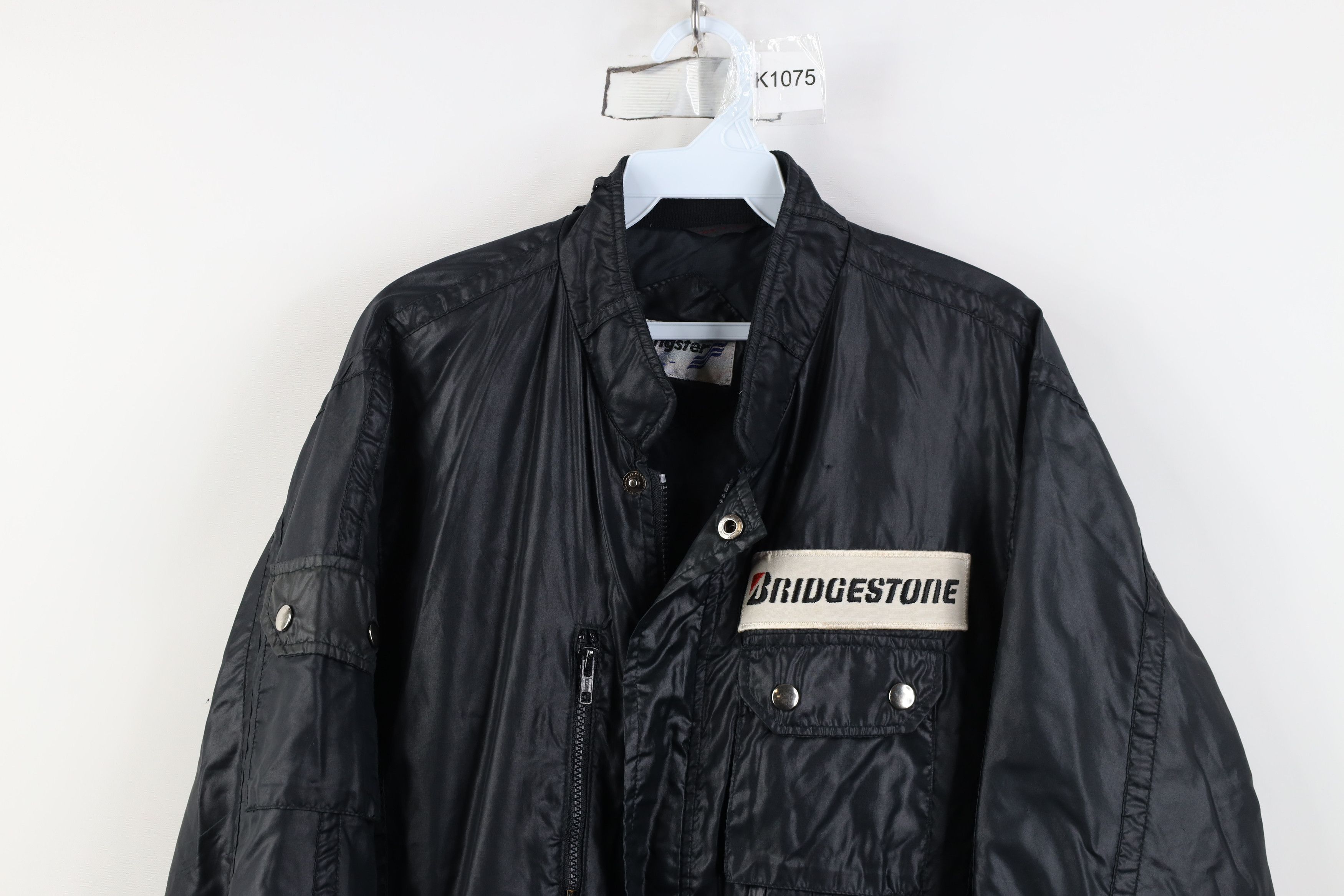 Vintage Vintage 80s 90s Swingster Tires Cafe Racer Bomber Jacket Size US L / EU 52-54 / 3 - 2 Thumbnail