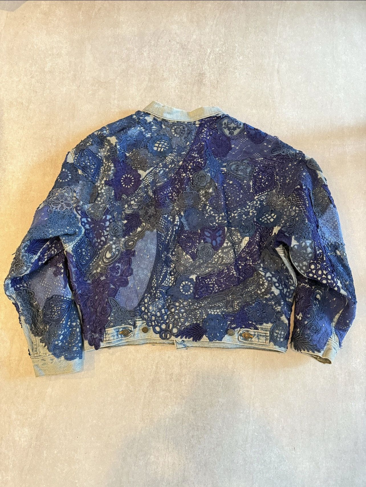 Earthling Earthling Denim VIP Jacket (Blue) Size US XL / EU 56 / 4 - 3 Thumbnail