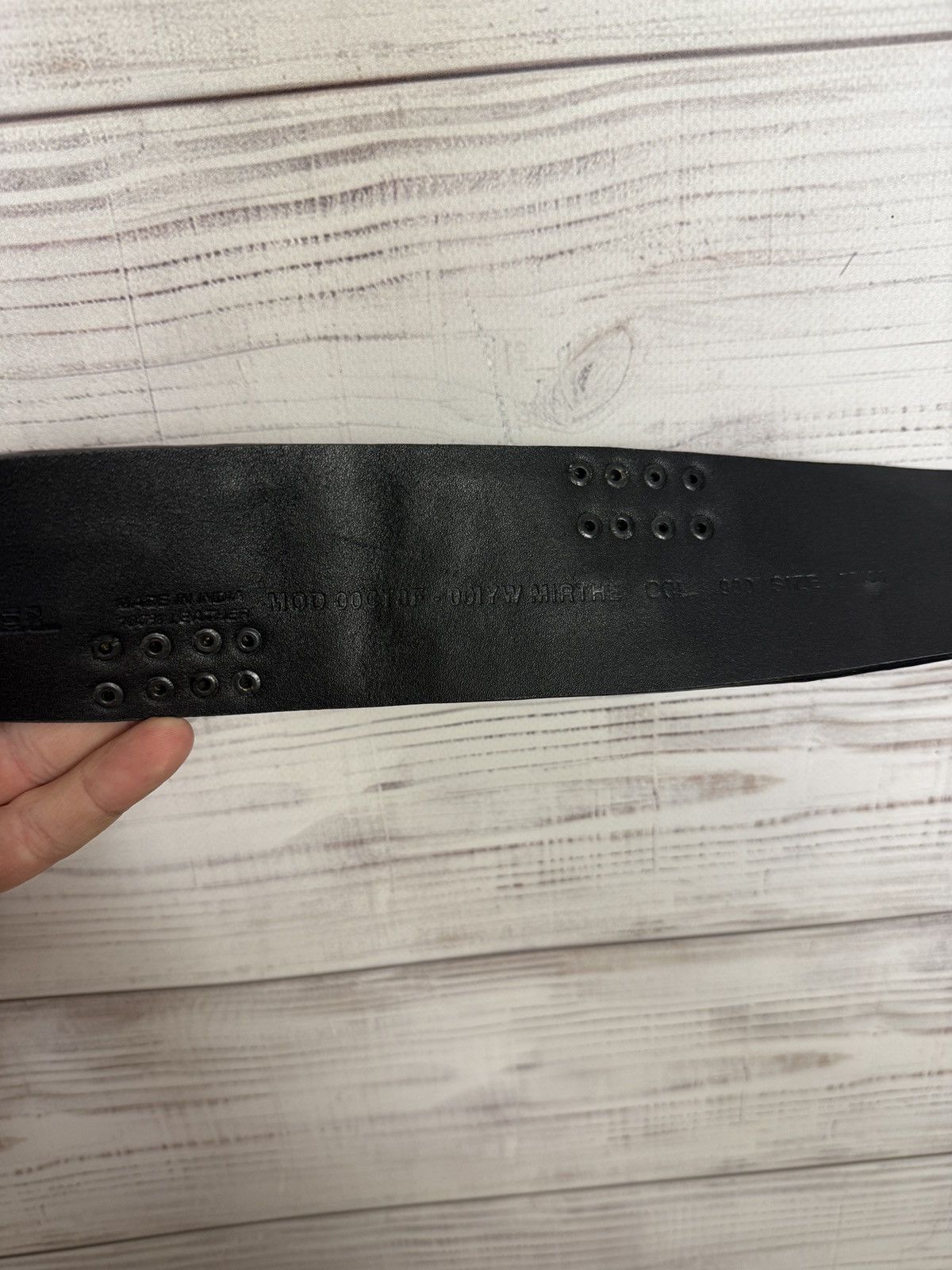 Diesel Vintage Diesel Belt Leather Avant Garde Y2K Style Size ONE SIZE - 15 Thumbnail