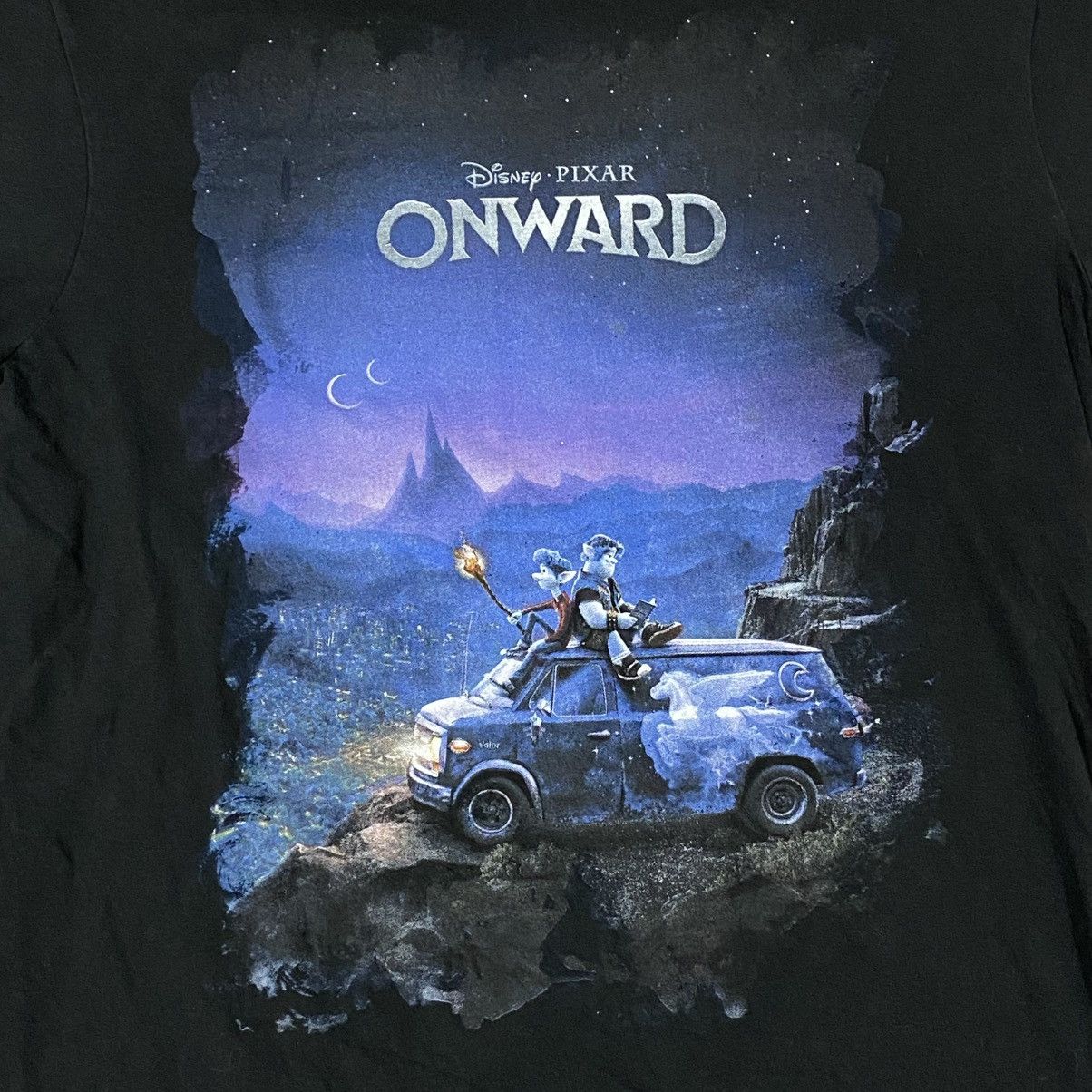 Disney Disney movie onward pixar film poster photo tee Size US L / EU 52-54 / 3 - 2 Thumbnail
