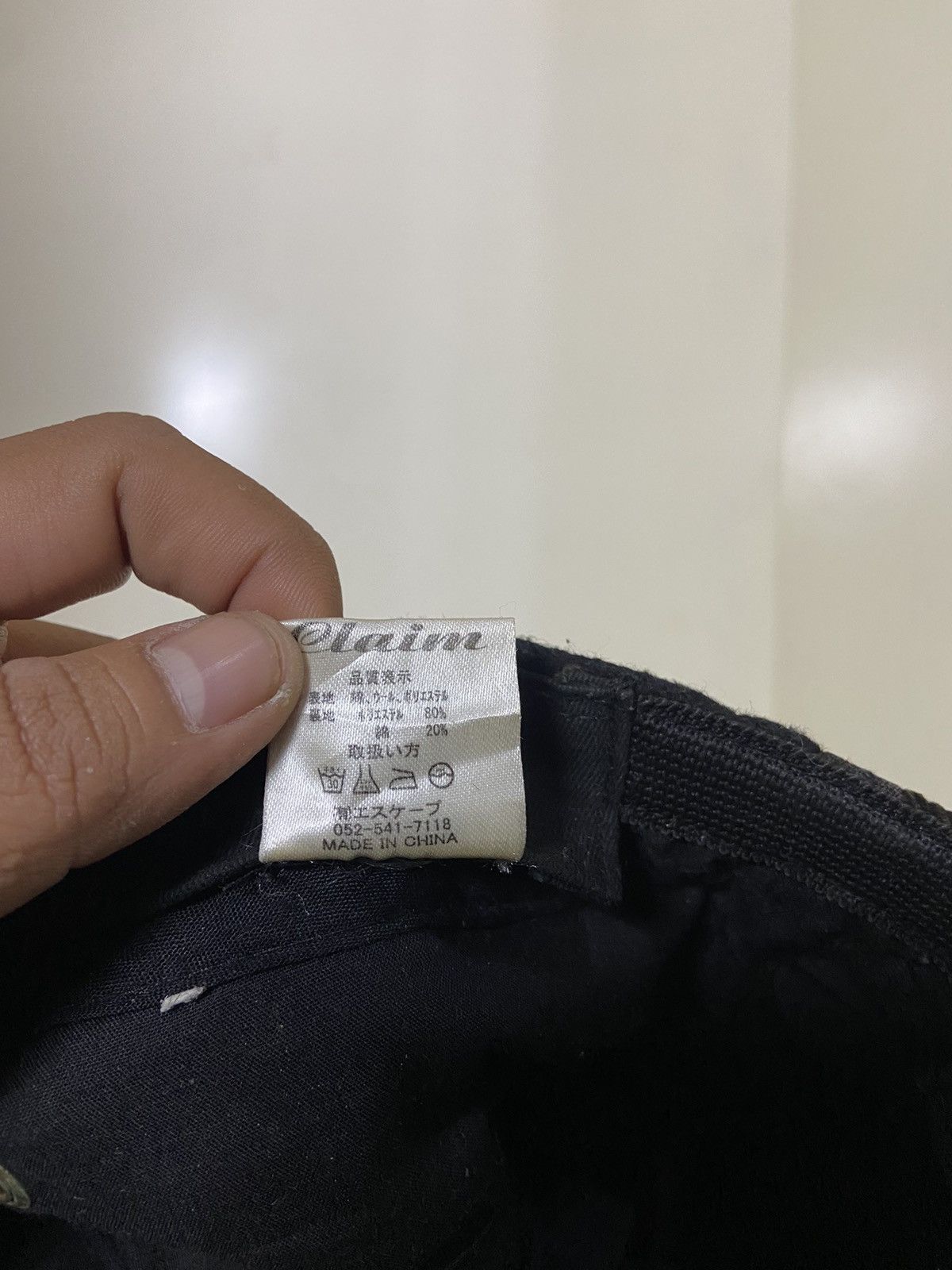 If Six Was Nine 2000s claim corduroy patchwork hat Size ONE SIZE - 8 Thumbnail