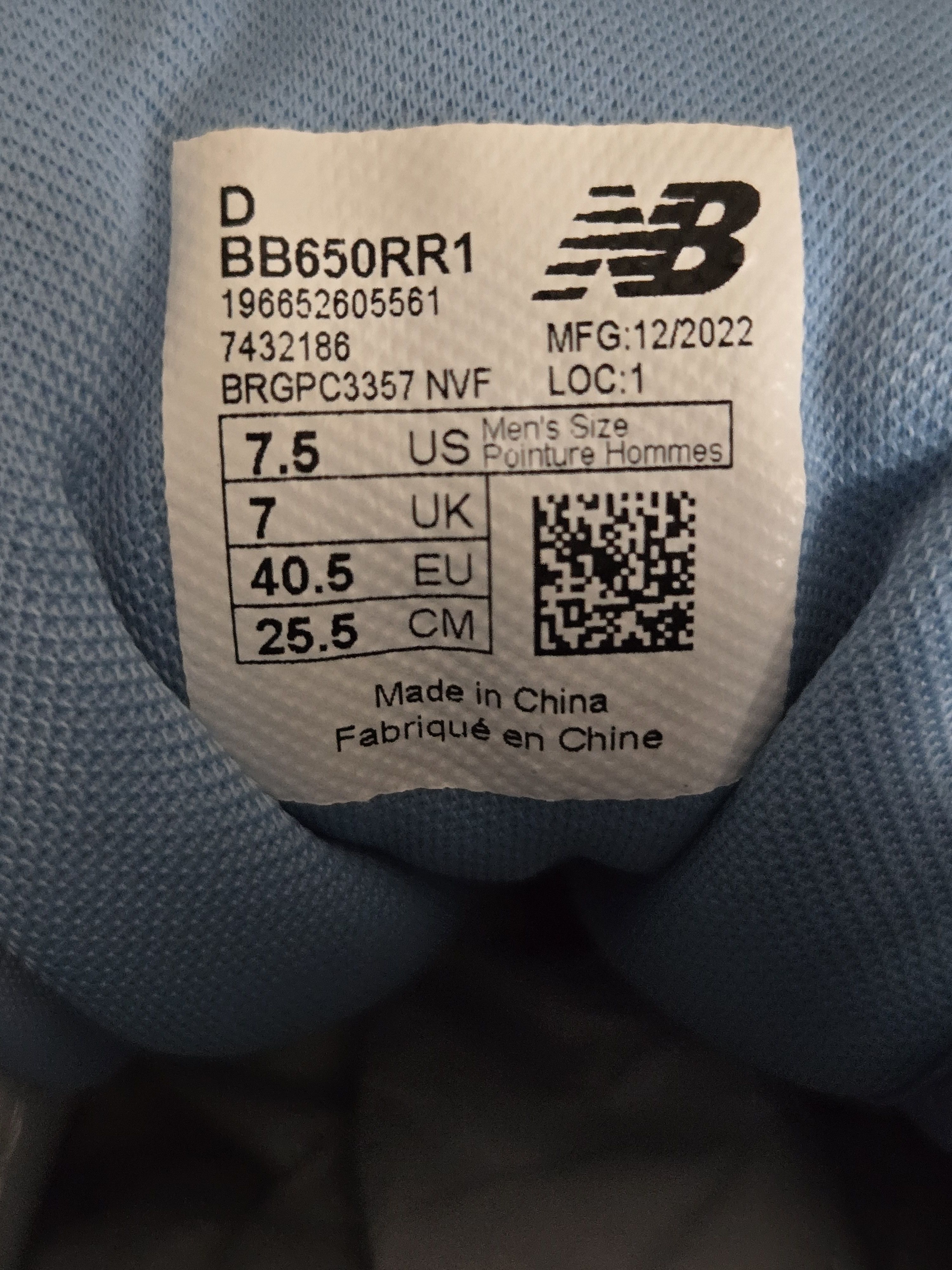 New Balance Aimé Leon Dore x New Balance 650R White Blue Haze Gum Size US 7.5 / EU 40-41 - 8 Thumbnail