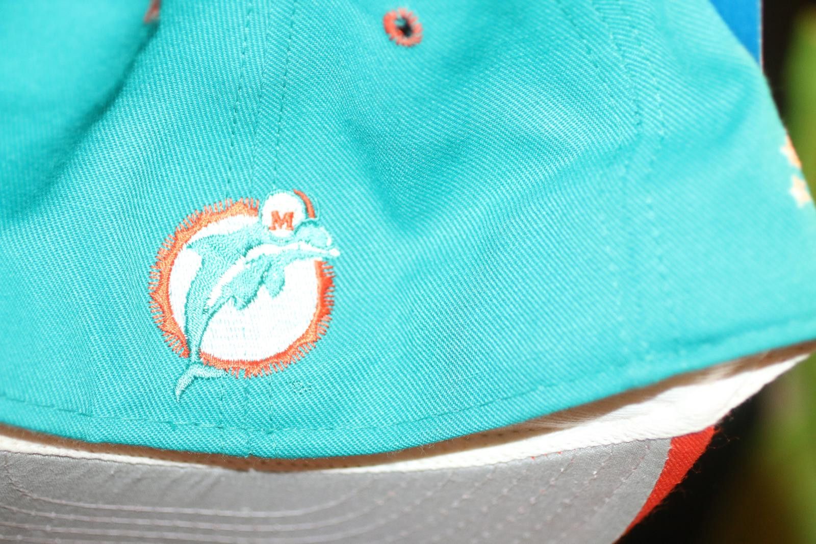 NFL Vintage Miami Dolphins NFL Logo Athletic Cap 7 1/2 USA new Size ONE SIZE - 7 Thumbnail