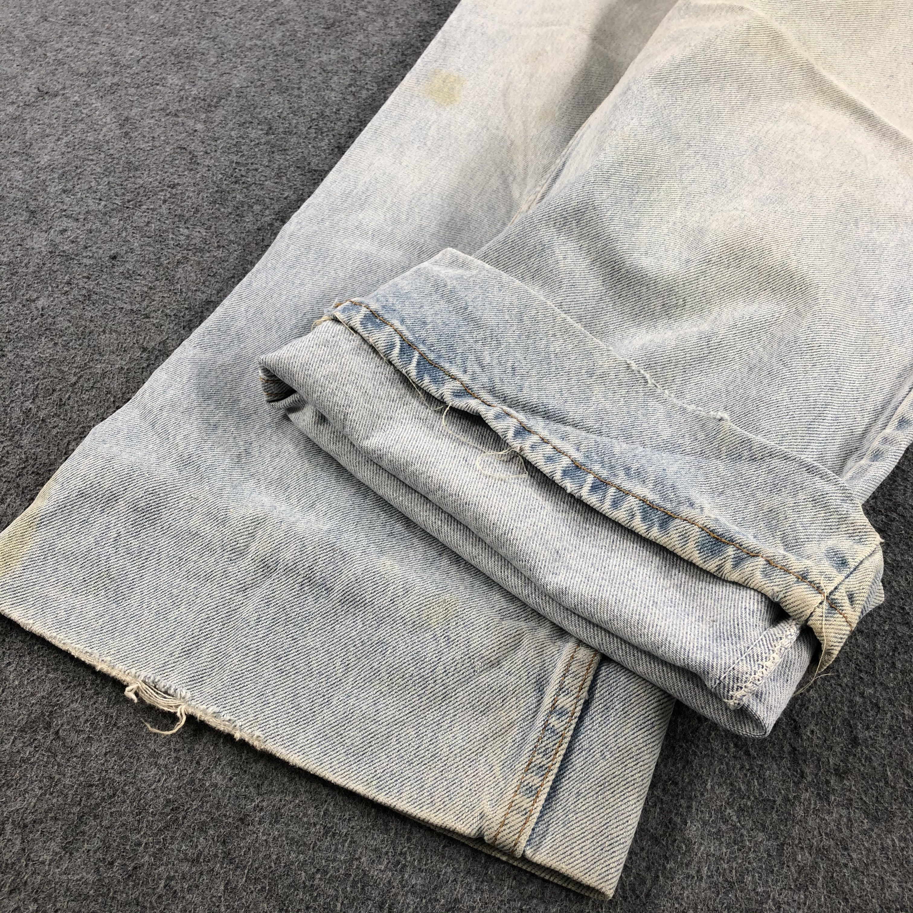 Levi's 90s Vintage Light Wash Levis 917 Jeans-J2149 Size US 38 / EU 54 - 7 Thumbnail
