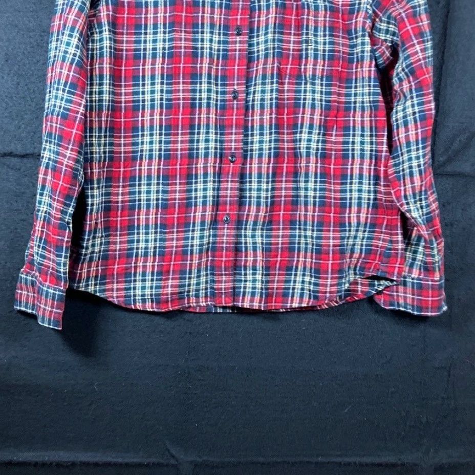 Ralph Lauren Ralph Lauren Mens Shirt Red Multicolored Plaid Button Down 100% Cotton Large Size US L / EU 52-54 / 3 - 3 Thumbnail