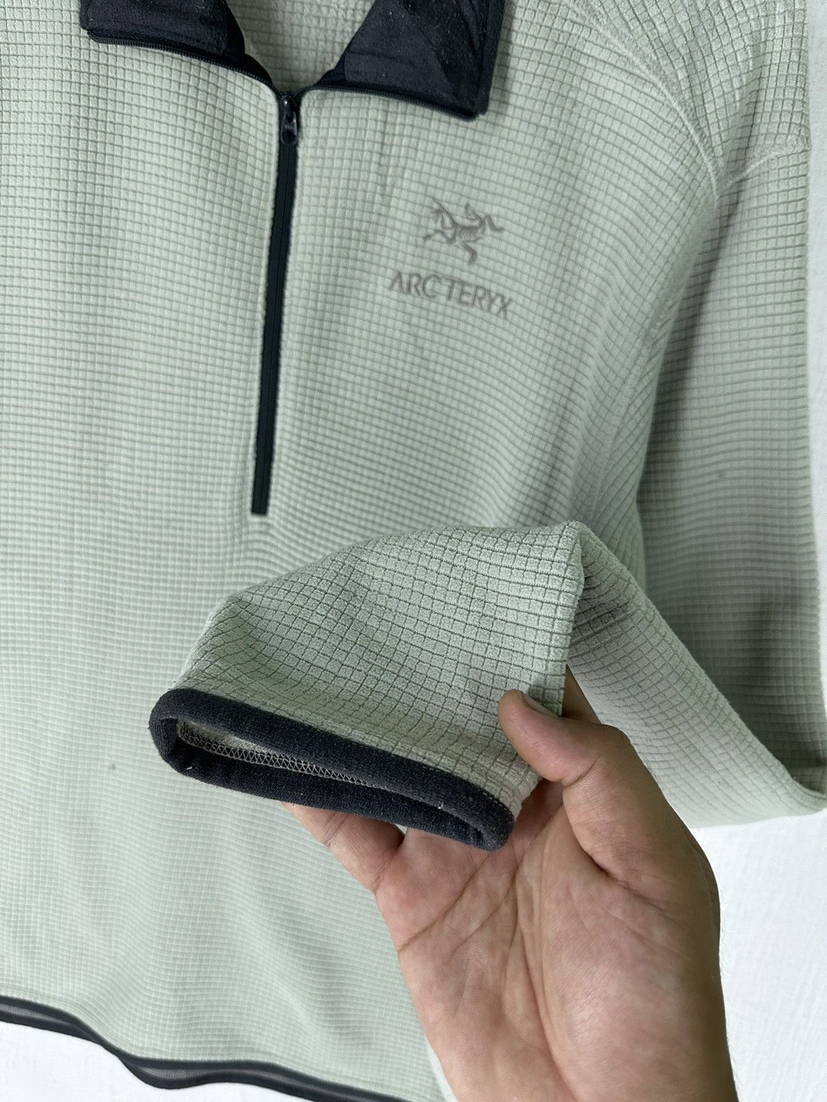 Arc'teryx × Polartec Arc’Teryx Polartec Half Zipper Light Grey Size US L / EU 52-54 / 3 - 6 Thumbnail