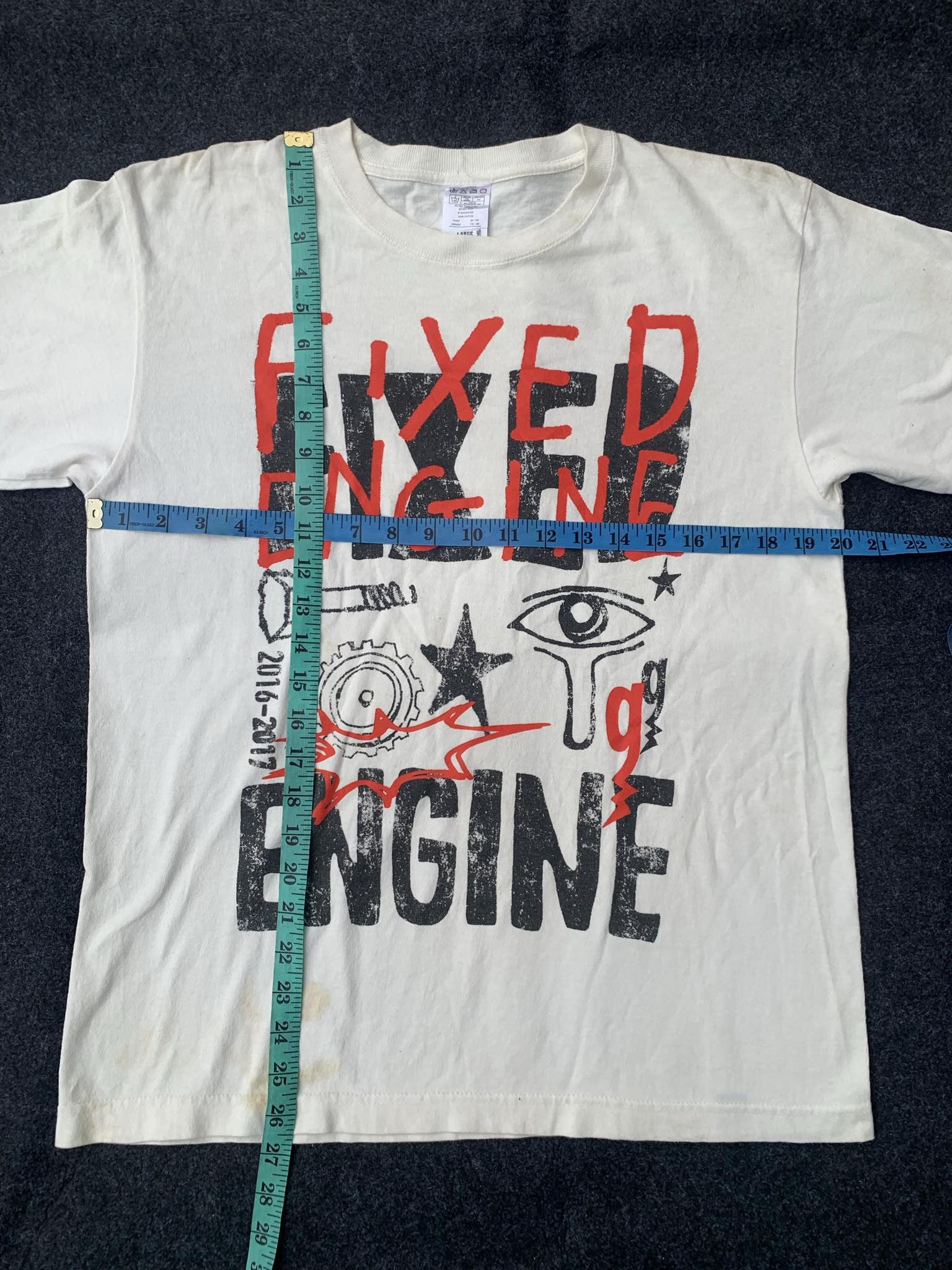 Japanese Brand × Other Old code x fixed engine Tokyo Nippon white Tshirt Size US M / EU 48-50 / 2 - 9 Thumbnail