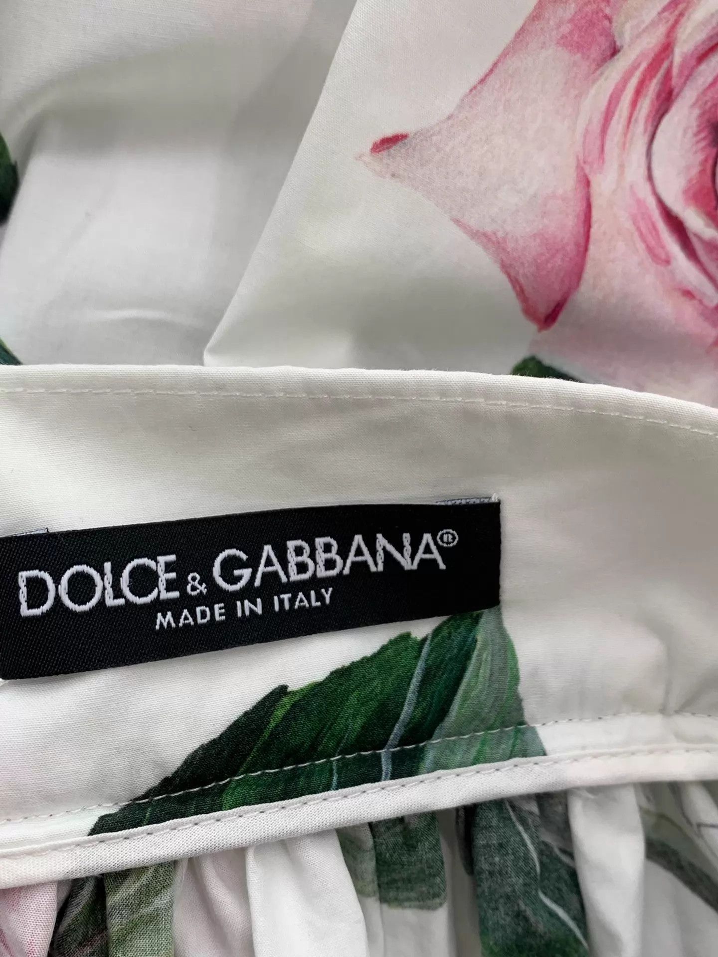 Dolce & Gabbana Dolce&Gabbana white printed skirt 40 new Size 27" / US 4 / IT 40 - 4 Thumbnail
