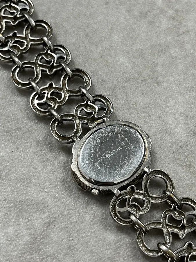 Roberto Cavalli 2010s Roberto Cavalli Snake Grey Avant-Garde Watch Size ONE SIZE - 6 Thumbnail