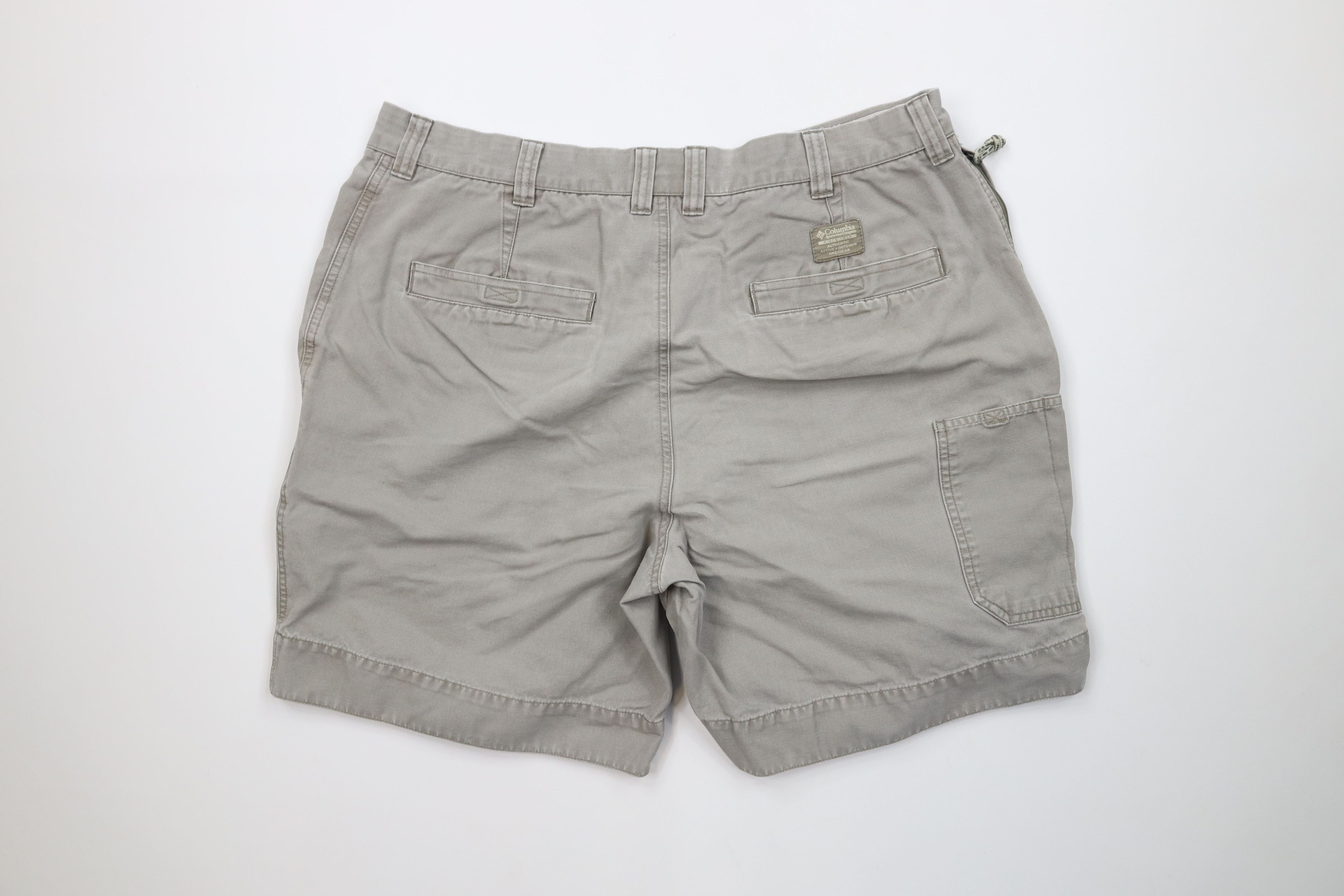 Columbia Vintage Columbia Spell Canvas Trekking Shorts Gray Cotton Size US 38 / EU 54 - 9 Thumbnail