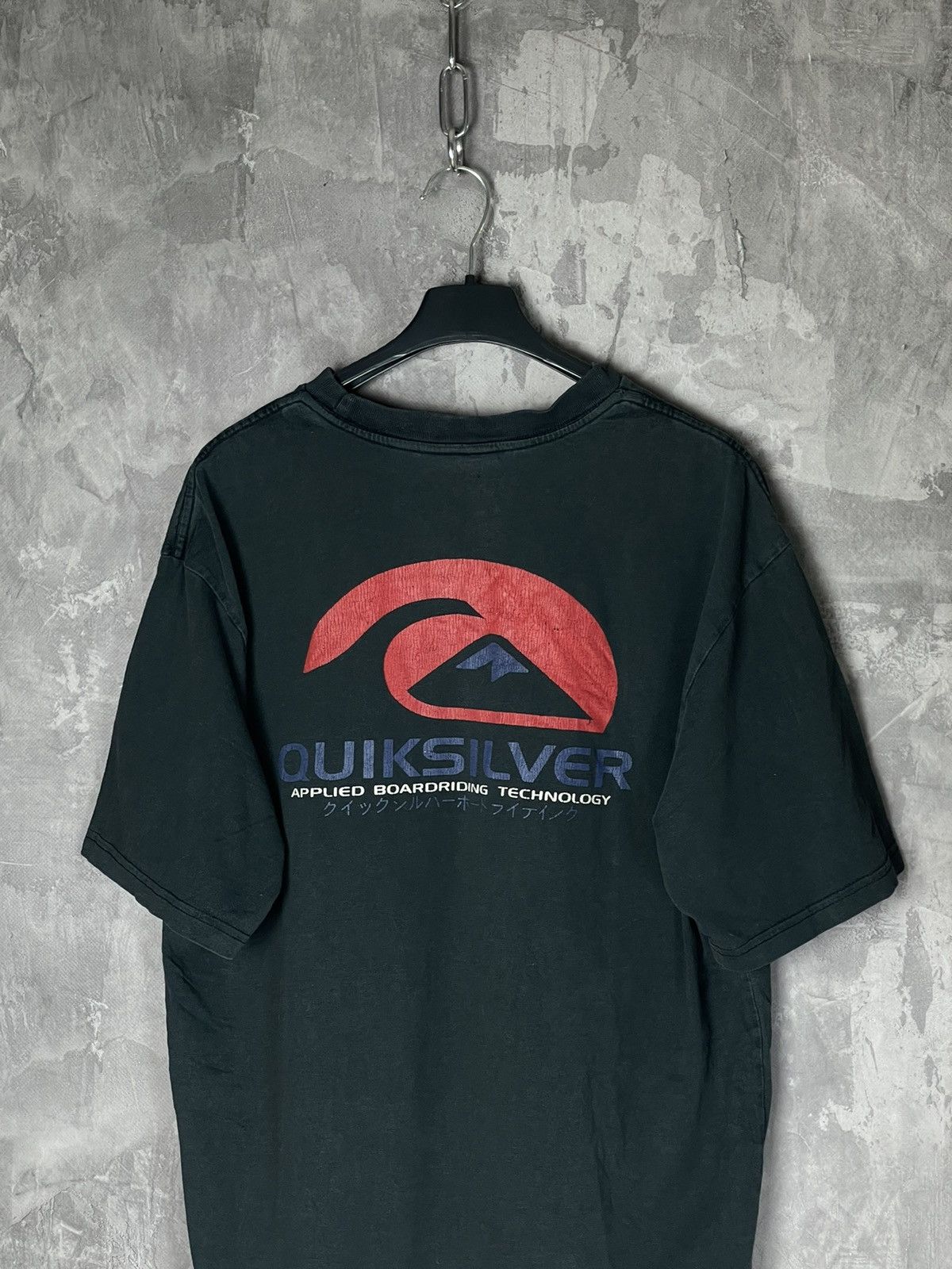 Quiksilver × Vintage Quiksilver vintage surf style T shirt 90s Size US M / EU 48-50 / 2 - 2 Thumbnail