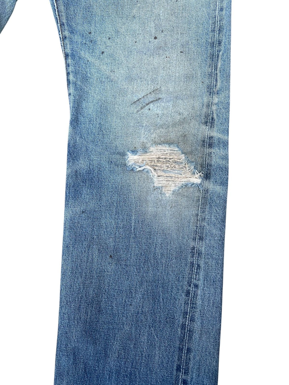 Hysteric Glamour Trashed Vintage Hysteric Glamour Faded Denim Selvedge Jeans Size US 29 - 12 Thumbnail