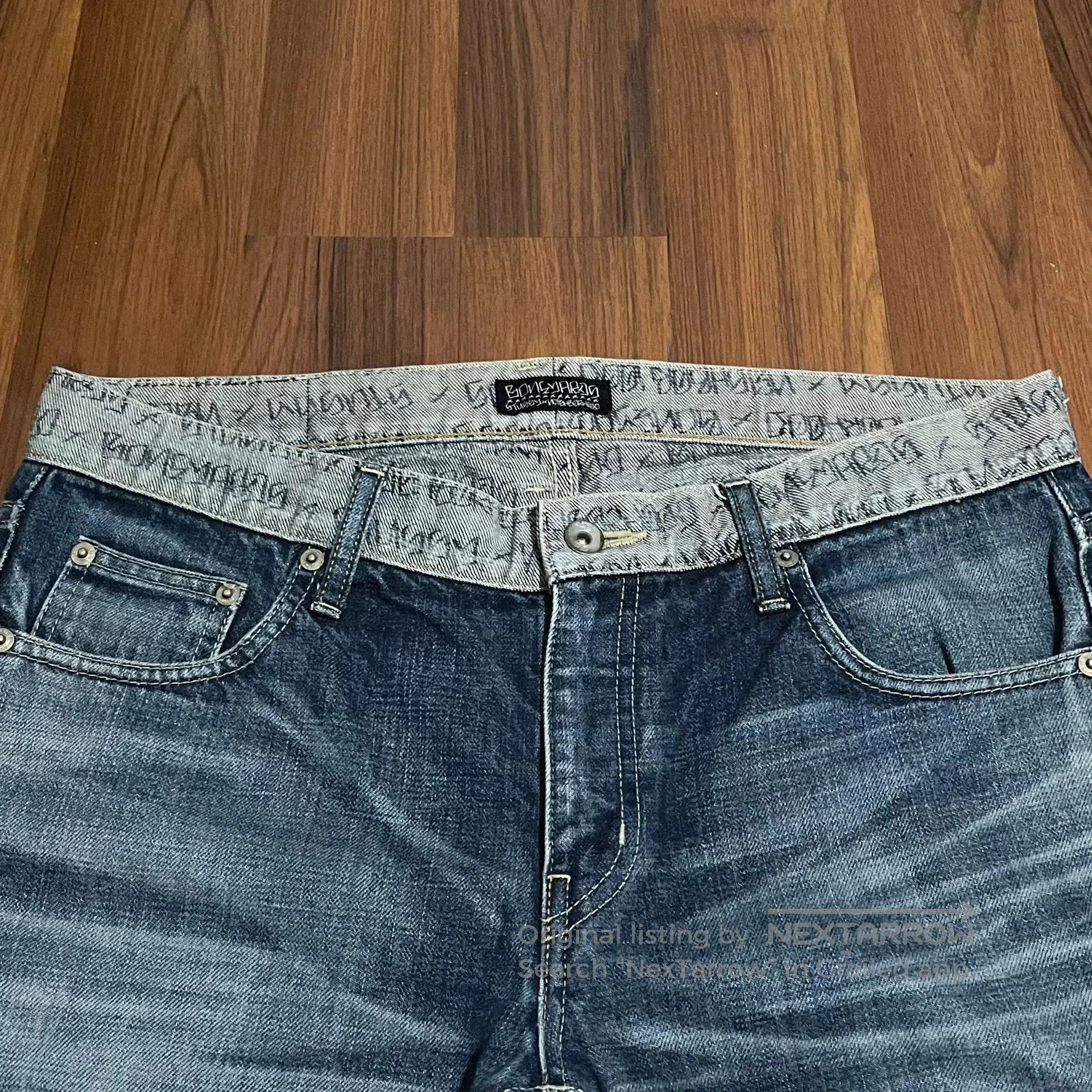 Stussy NEIGHBORHOOD x STUSSY 08EX Jeans. Size US 43 - 3 Thumbnail