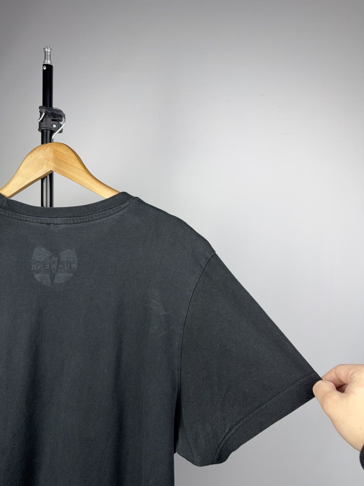 Wu-Tang Clan 00s Wu-Wear Wu-Tang Clan Black Tee Vintage Hip Hop Shirt Size US L / EU 52-54 / 3 - 11 Thumbnail