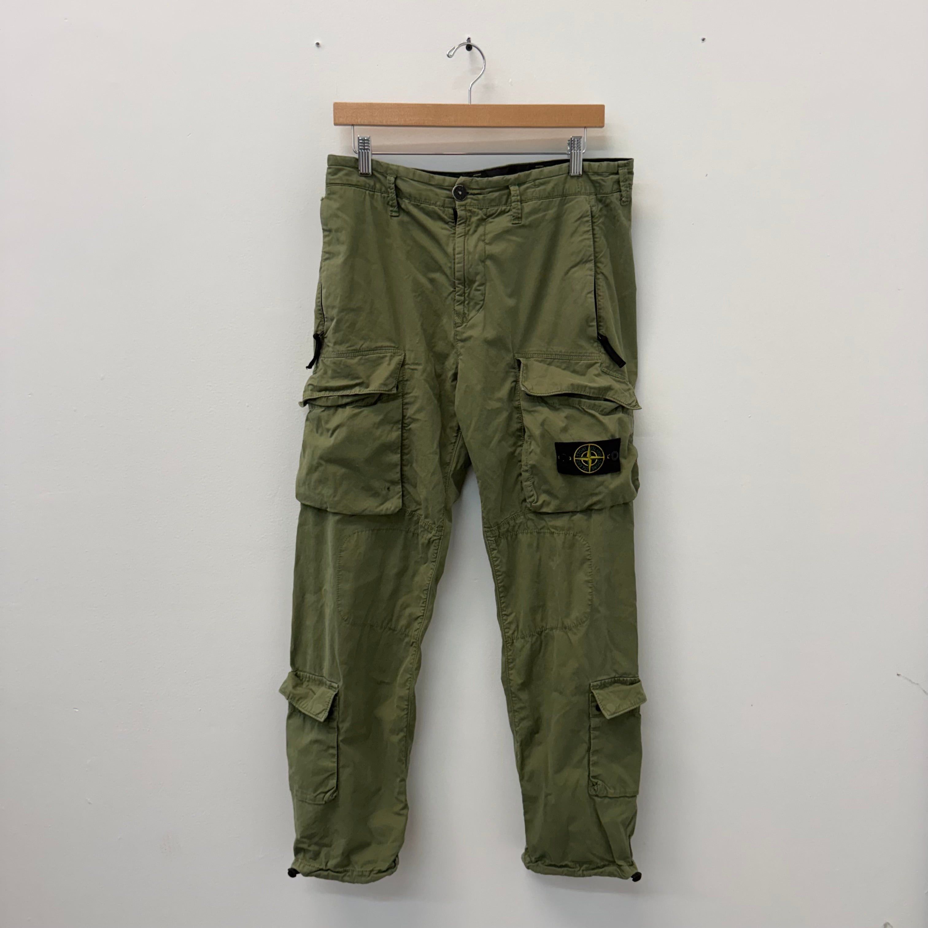 Stone Island × Supreme Supreme X Stone Island Painted Camo Nylon