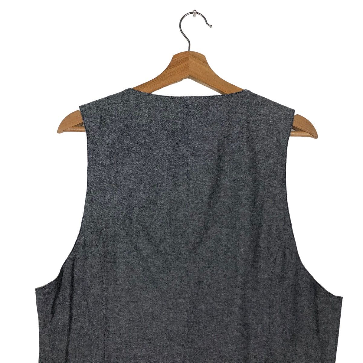 Japanese Brand 🔥2 Tones Vest Color Mix Semantic Design Issey Miyake Japan Size US L / EU 52-54 / 3 - 6 Thumbnail